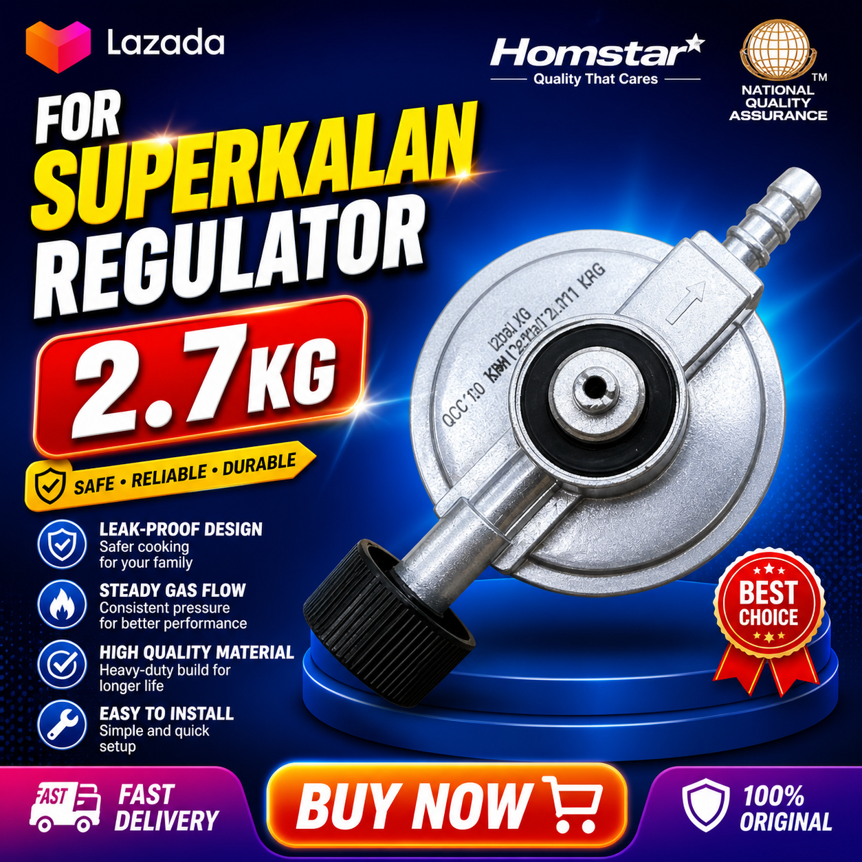 Regulator for  2.7kg Superkalan