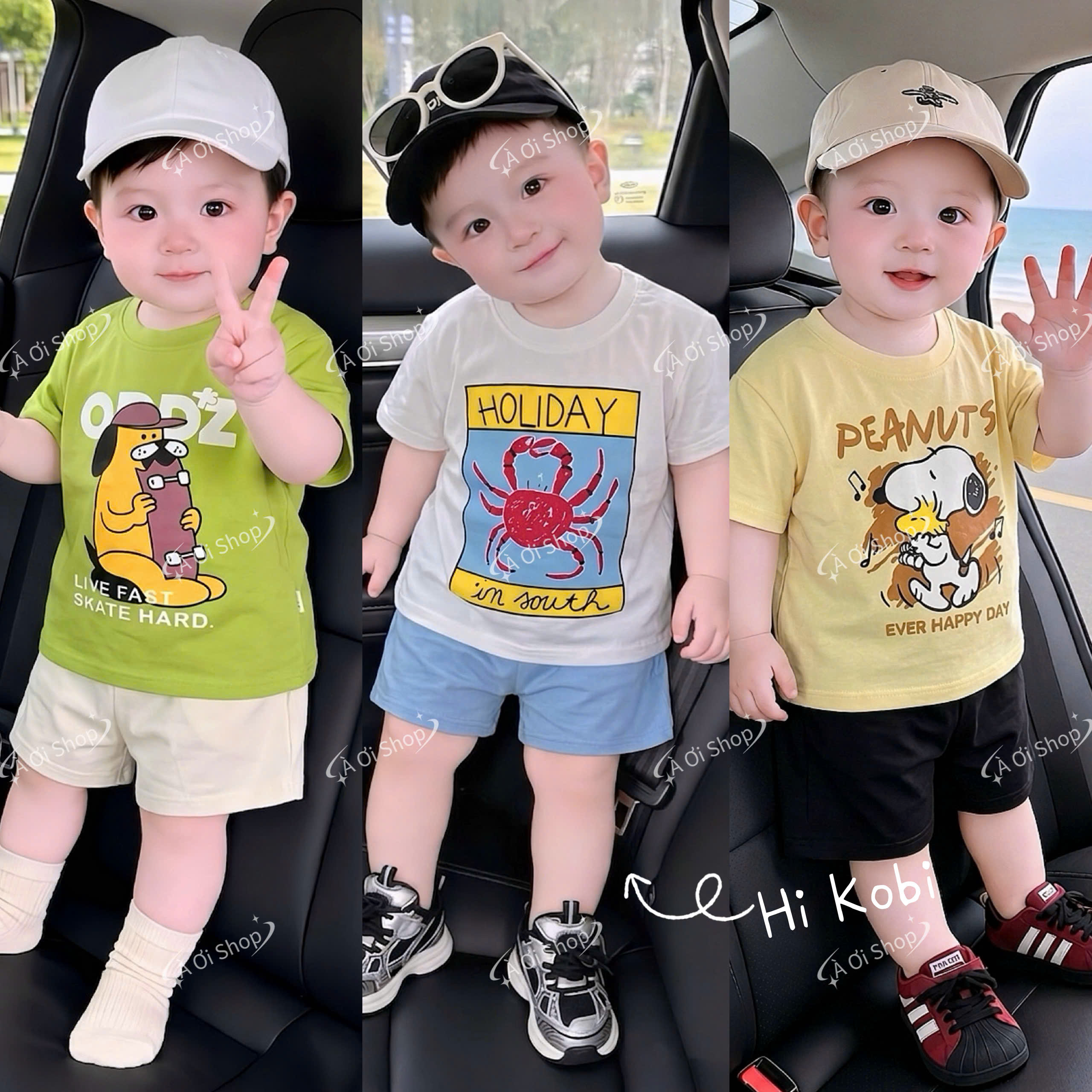 M24 SET 3 BỘ CỘC CHÓ ÔM VÁN TRƯỢT - A100.409