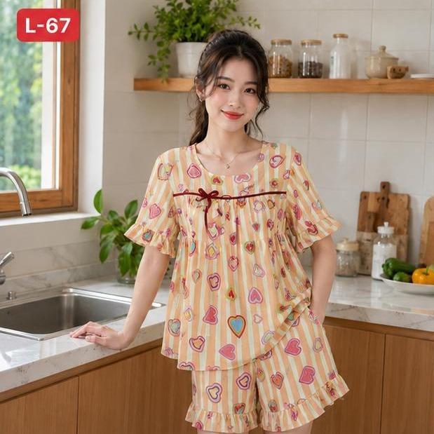 Thích Thư Đồ Bộ Tole Đùi L63 L64 L65 L66 L67 Form Đẹp Mềm Mịn Co Giãn Tốt Áo Quần Dài Thời Trang Cho Nữ_thumbnail_4