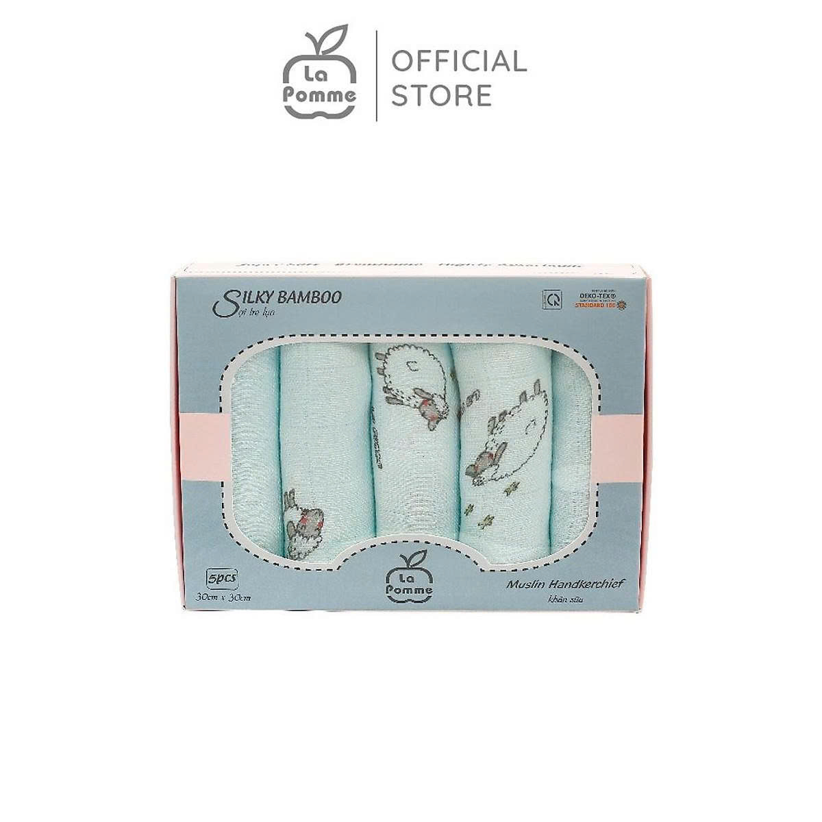 Set 5 khăn sữa La Pomme (30x30)_thumbnail_4