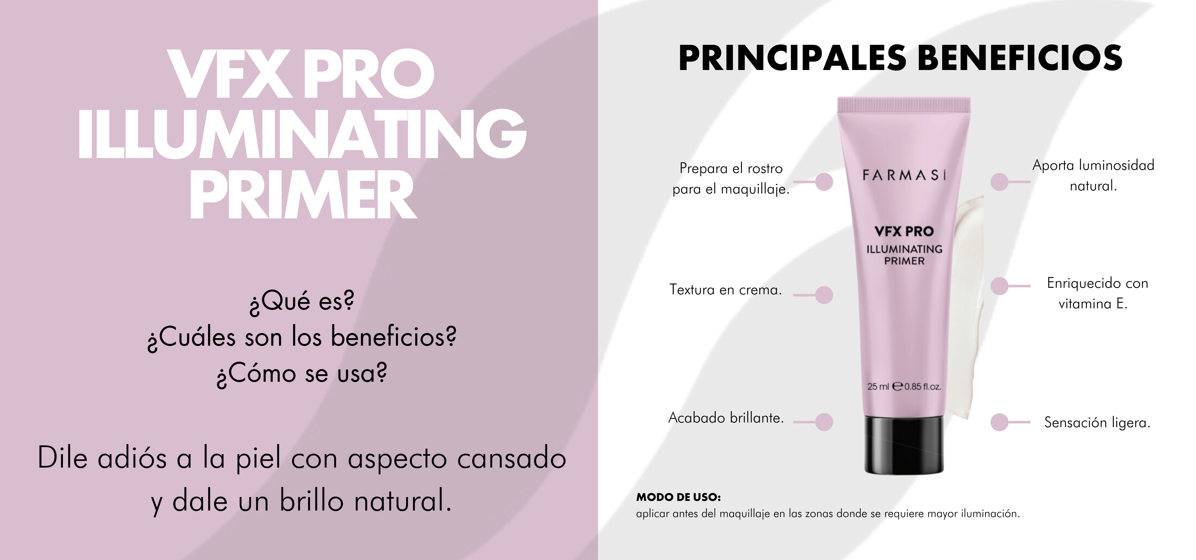 VFX PRO Primer Maquillaje Iluminador