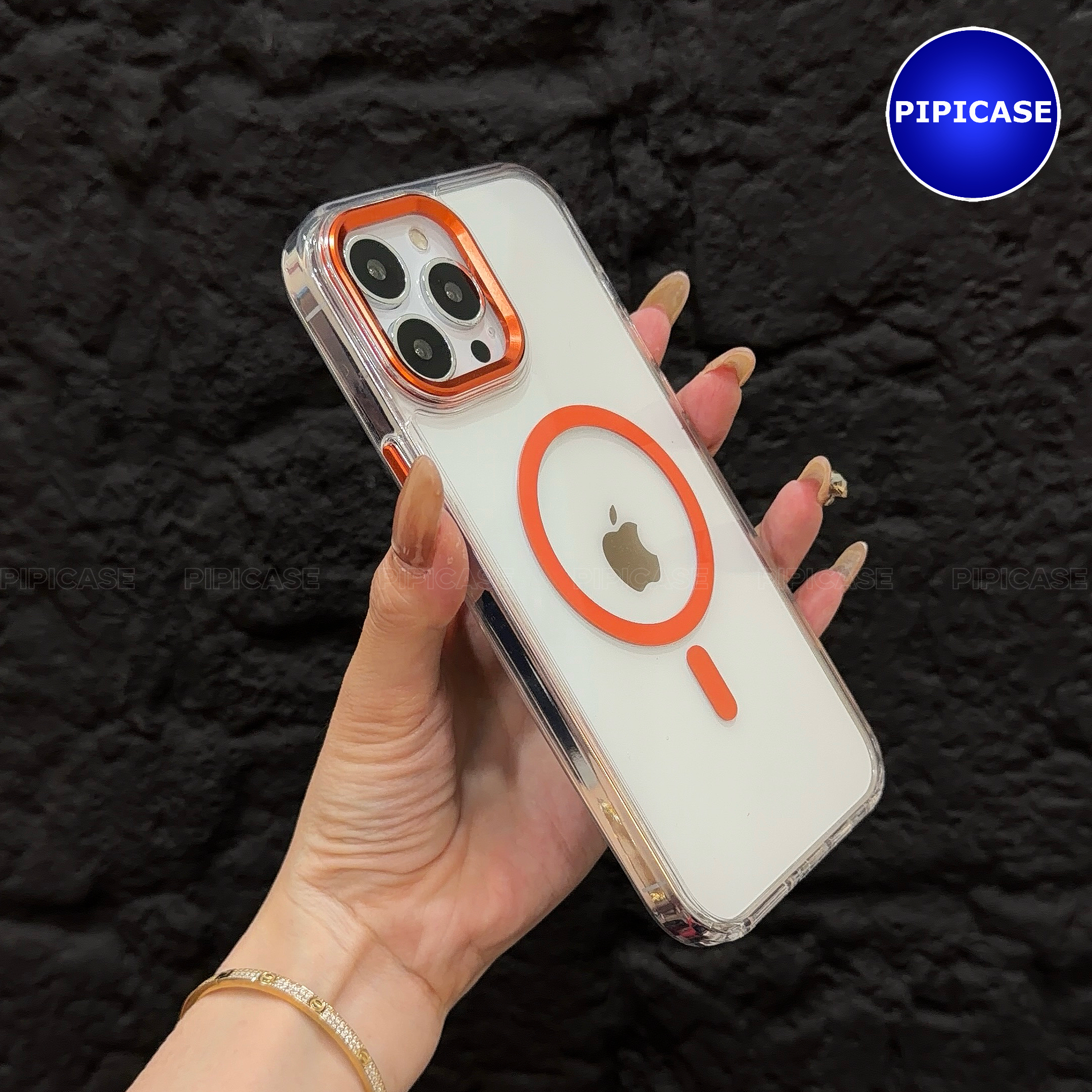 Ốp Lưng iPhone 12 Pro Max - Eco - Cam_thumbnail_2
