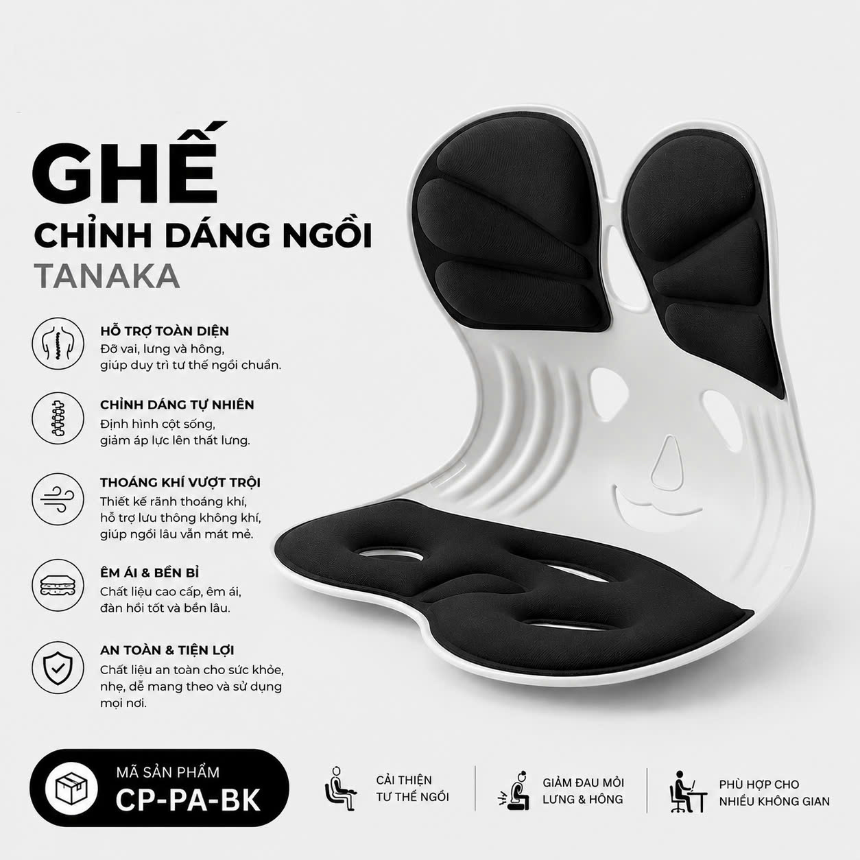 Ghế Chỉnh Dáng Ngồi Tanaka_thumbnail_0