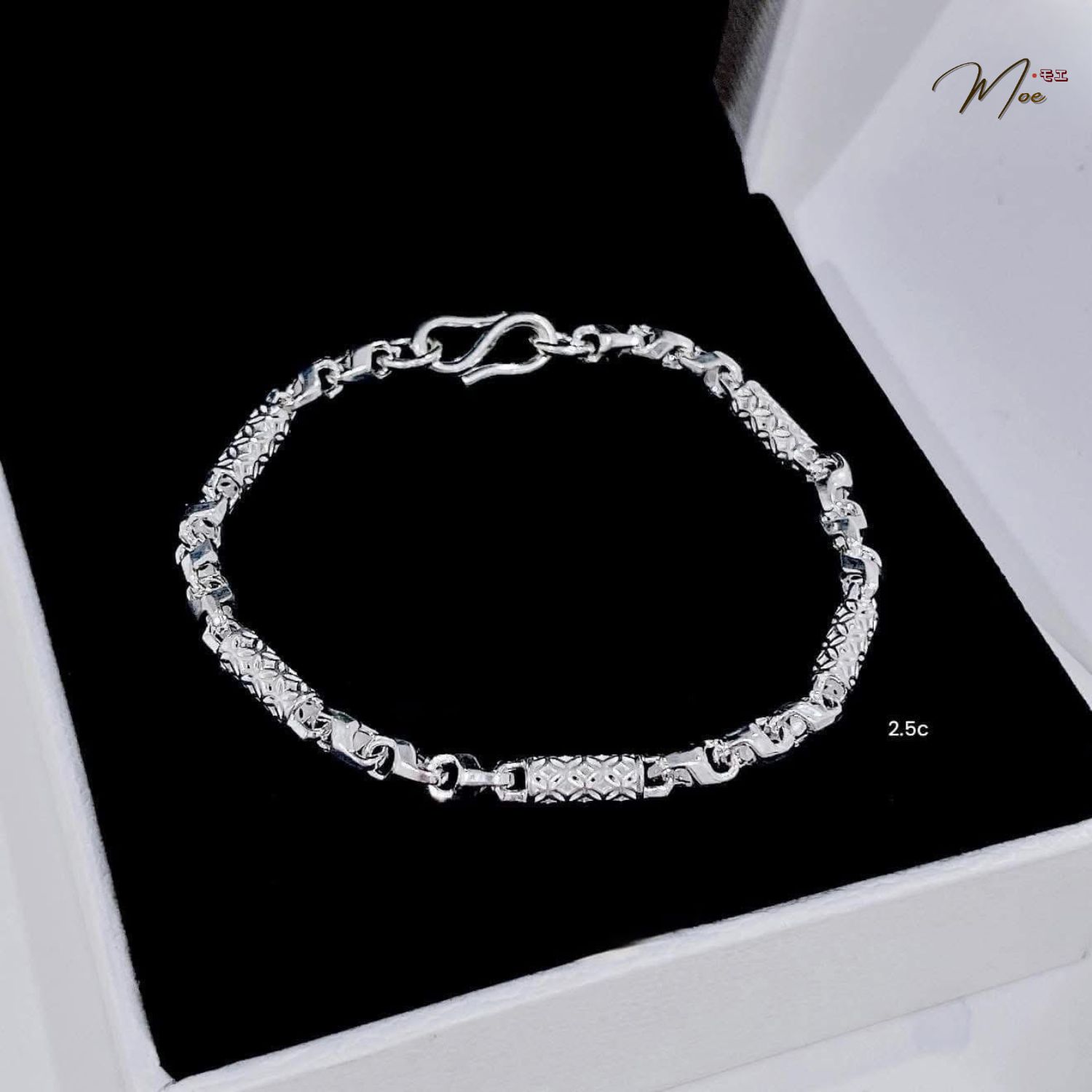 MT20 - Lắc tay nam ống đốt kim tiền may mắn