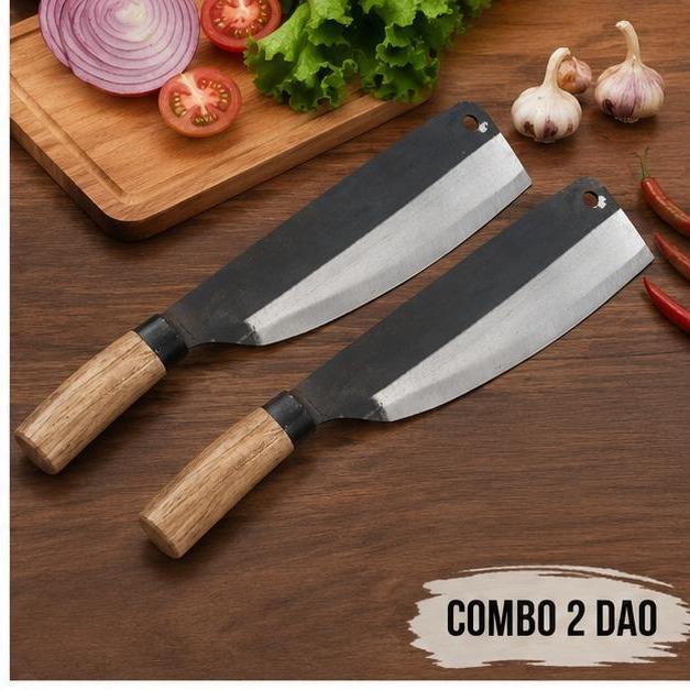 Dao mới rèn thủ công - Dao chui - thép đen siêu bén - cỡ trung_thumbnail_1