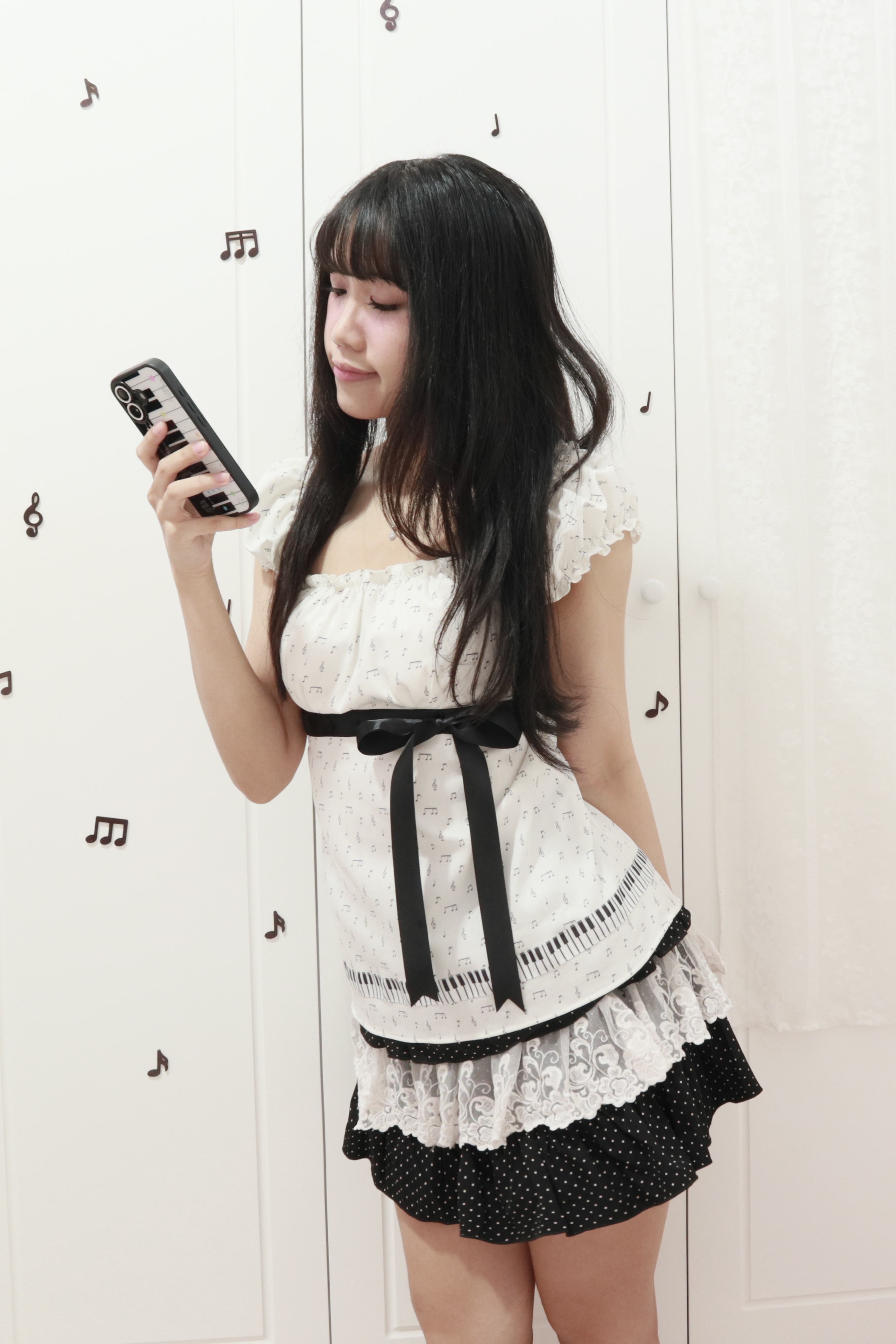 PIANO HANDMADE BABYDOLL TOP (LƯNG THUN)_thumbnail_3