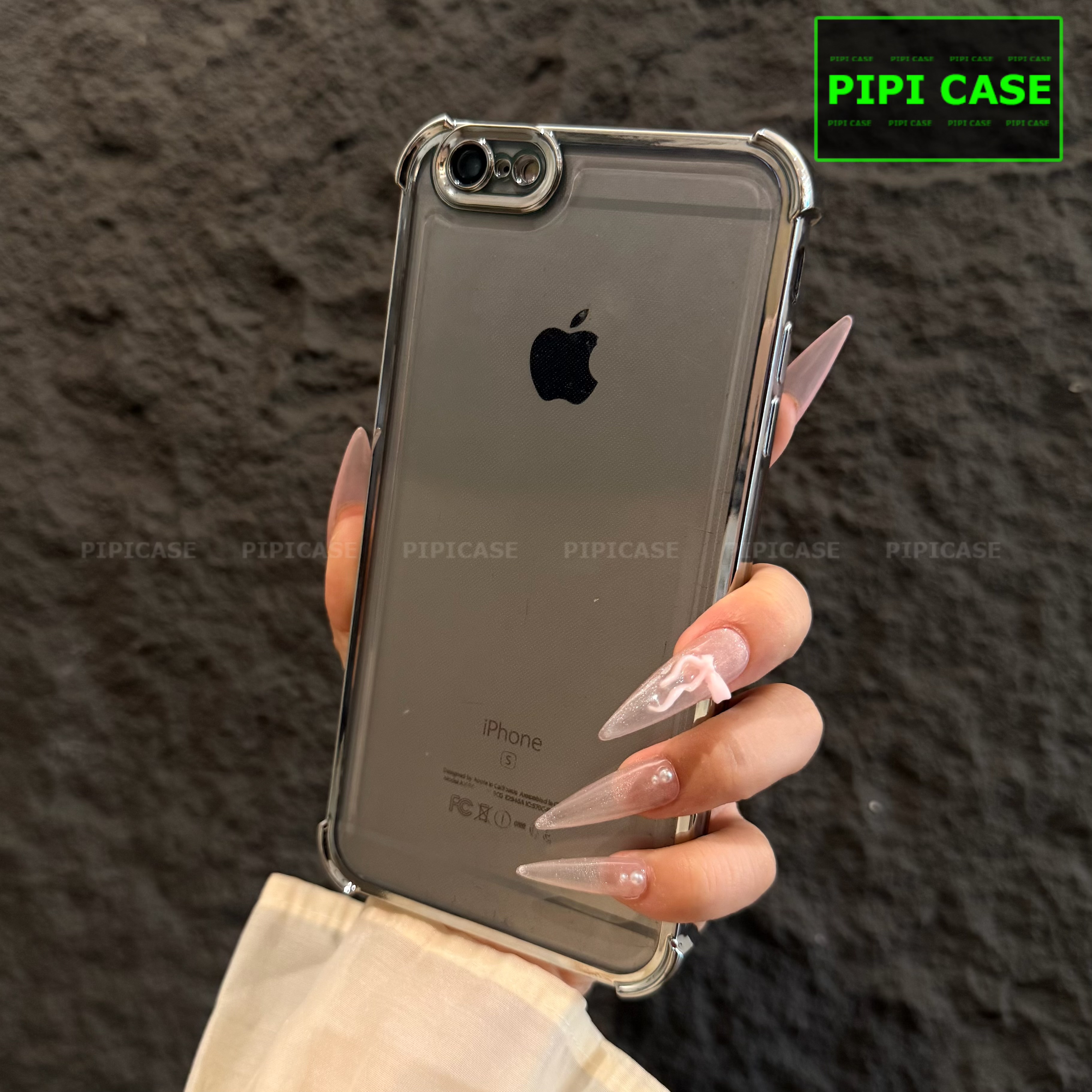 Ốp Lưng iPhone 6 Plus / 6S Plus - Gu - Bạc_thumbnail_7
