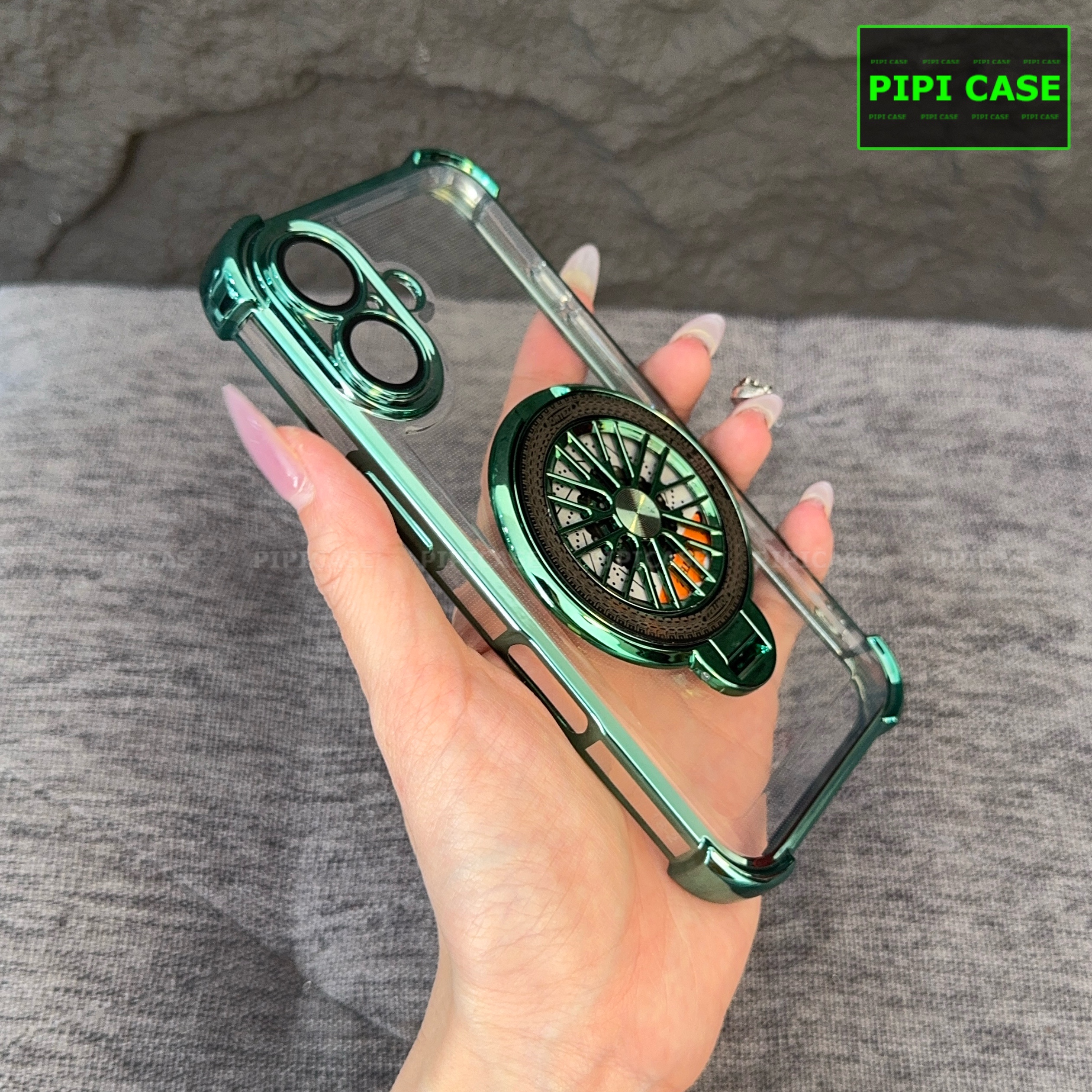 Ốp Lưng iPhone 16 Plus - AB - Xanh Lá_thumbnail_1
