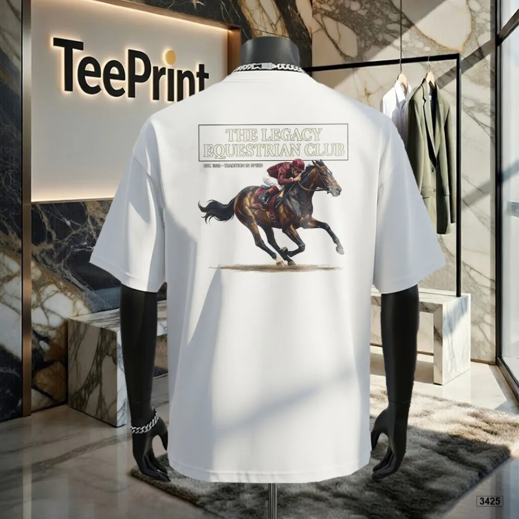 Áo thun form rộng cổ tròn thoáng mát TeePrint 3425_thumbnail_2