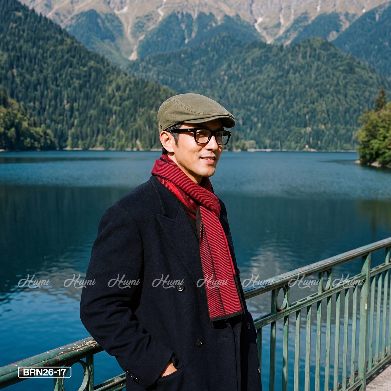 MŨ BERET NAM COTTON (BRN26-17 Xanh Rêu)