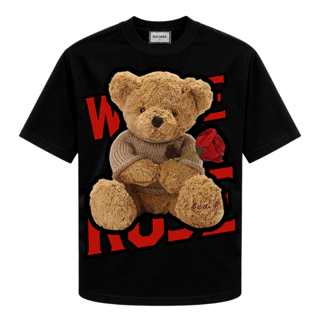 Rose Teddy Tee DCK T-Shirt - Cotton 100%_thumbnail_0