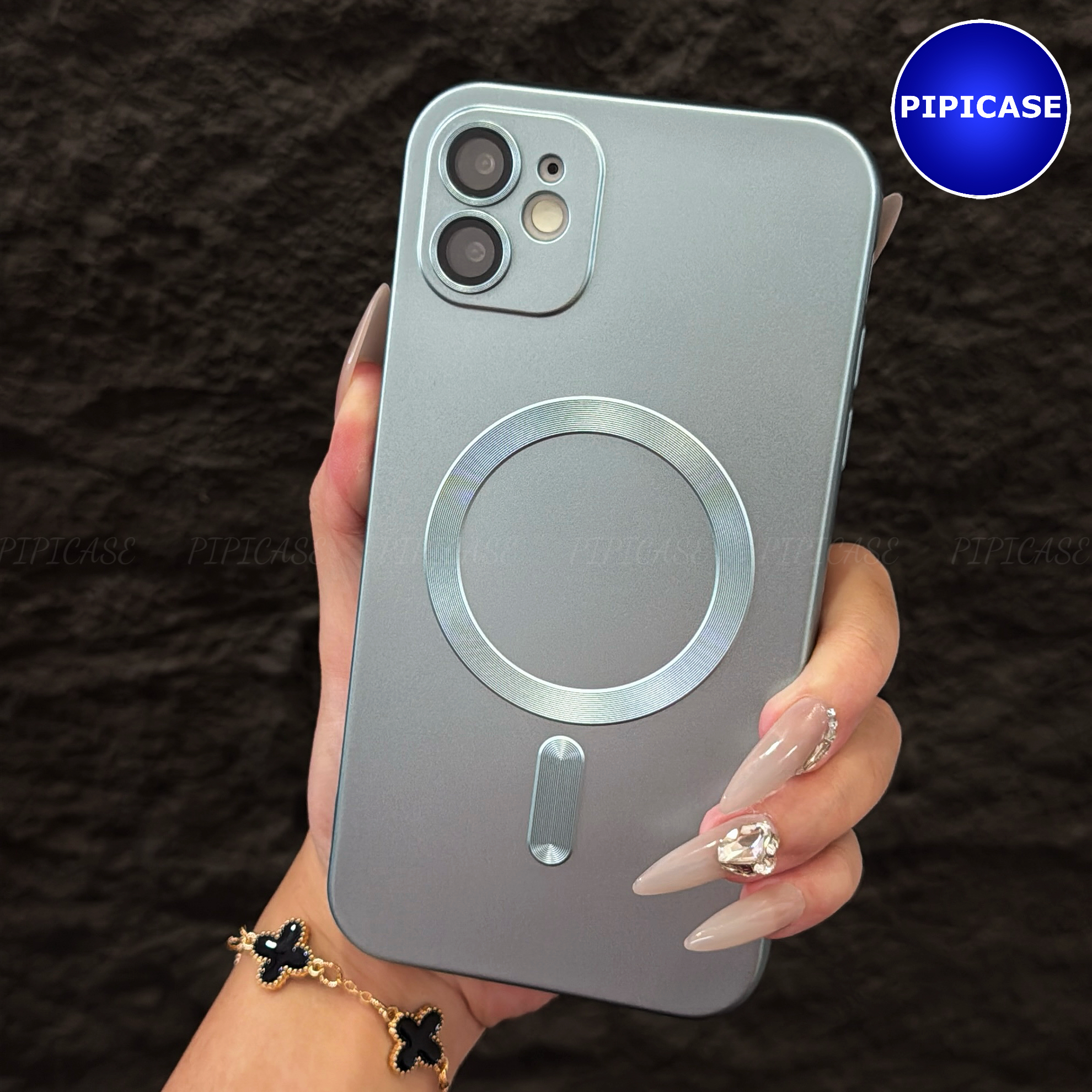 Ốp Lưng iPhone 12 - Ops - Xanh Nhạt