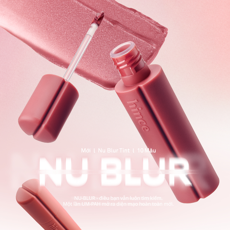 [HINCE] Son kem lì Hice Nu Blur Tint 3.8ml
