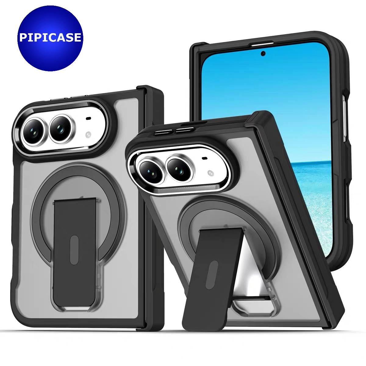 Ốp Lưng iPhone Duo - Quin - Đen