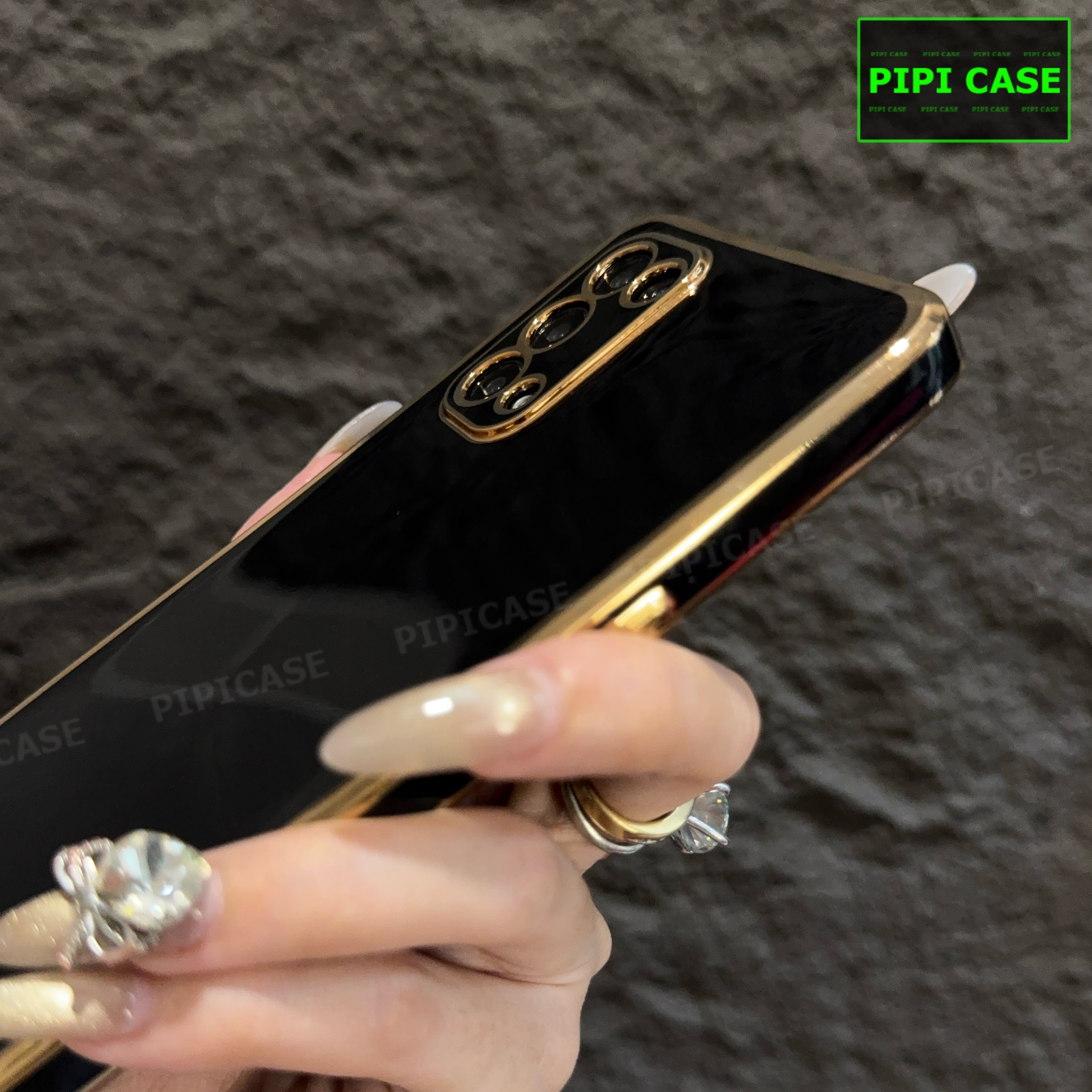 Ốp Lưng Oppo Reno 5 - Royal - Đen_thumbnail_2