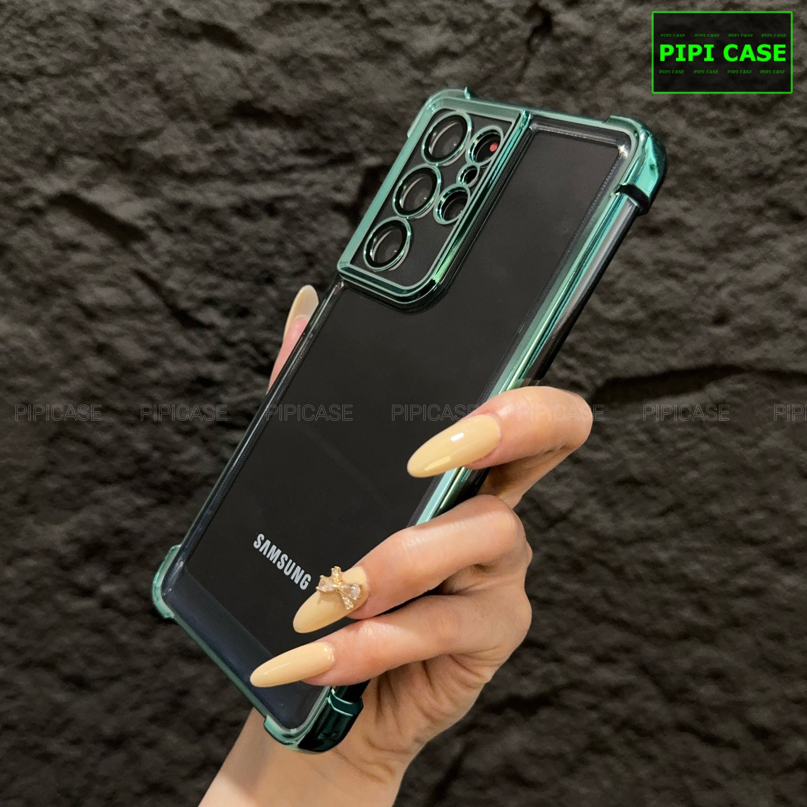 Ốp Lưng Samsung S21 Ultra 5G - Gu - Xanh Lá_thumbnail_5