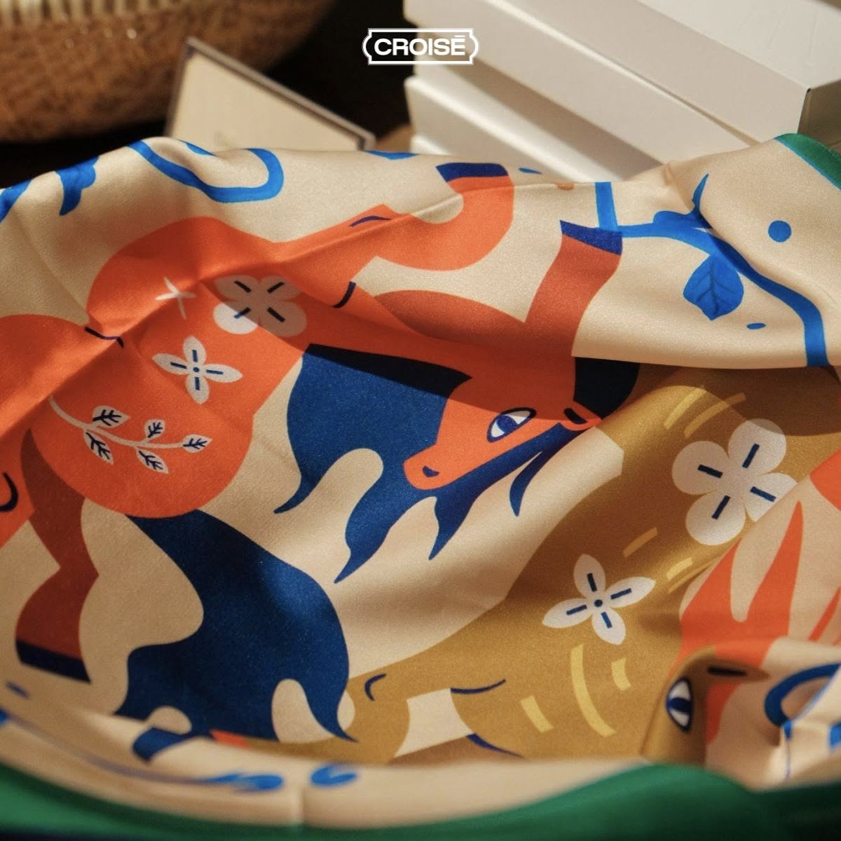 Khăn Lụa Bandana Croise 2026 Bính Ngọ Collection_thumbnail_2