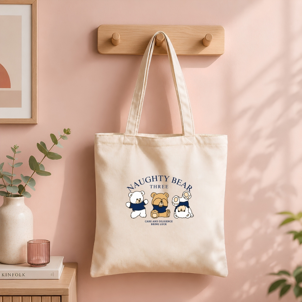 Túi Tote hình nhiều mẫu xinh xắn -  TOTE37_thumbnail_4