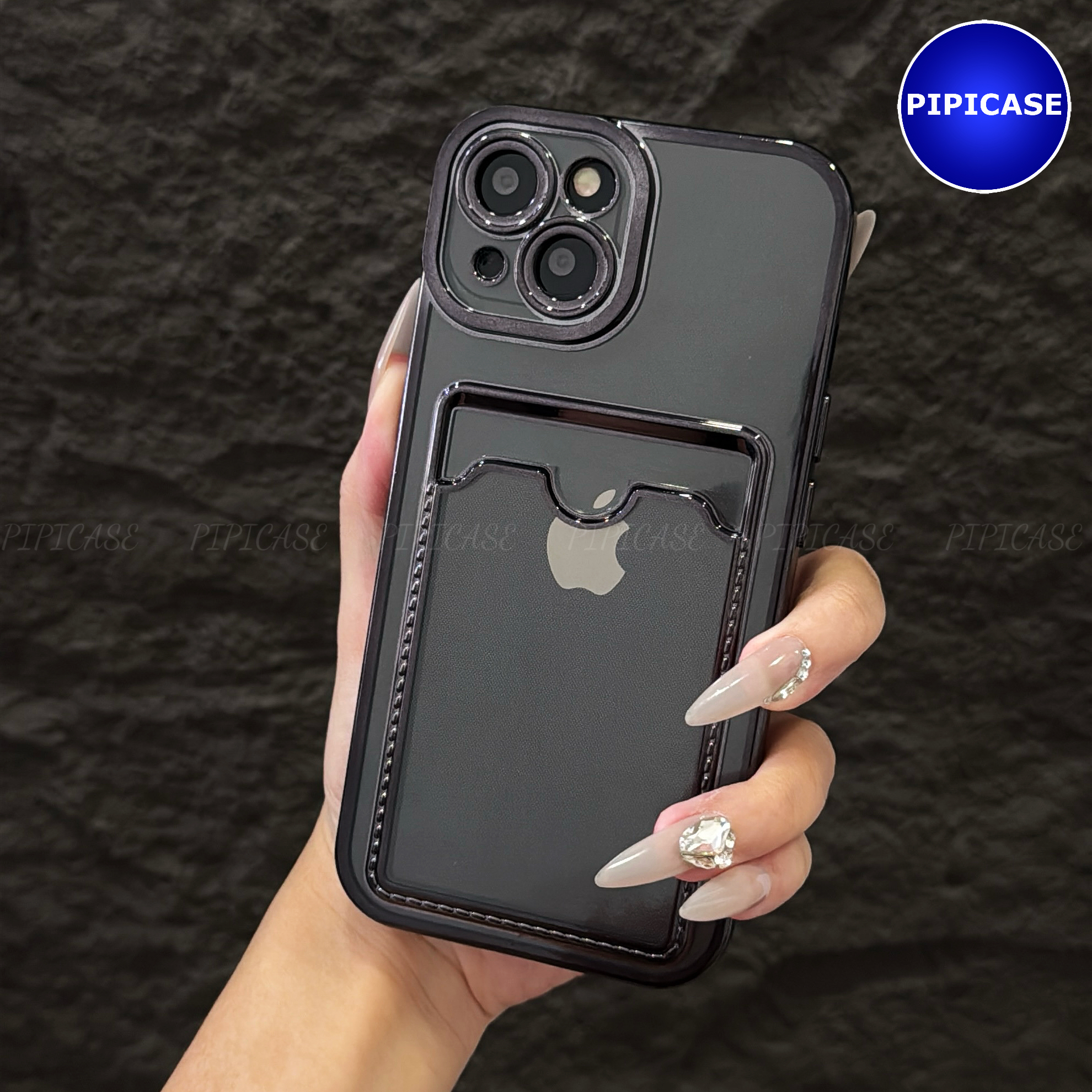 Ốp Lưng iPhone 14 - Ốp Thẻ - Đen_thumbnail_9