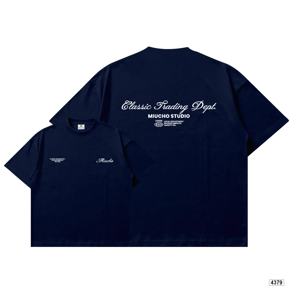 Áo thun unisex classic trading dept form boxy Miucho 4379_thumbnail_12
