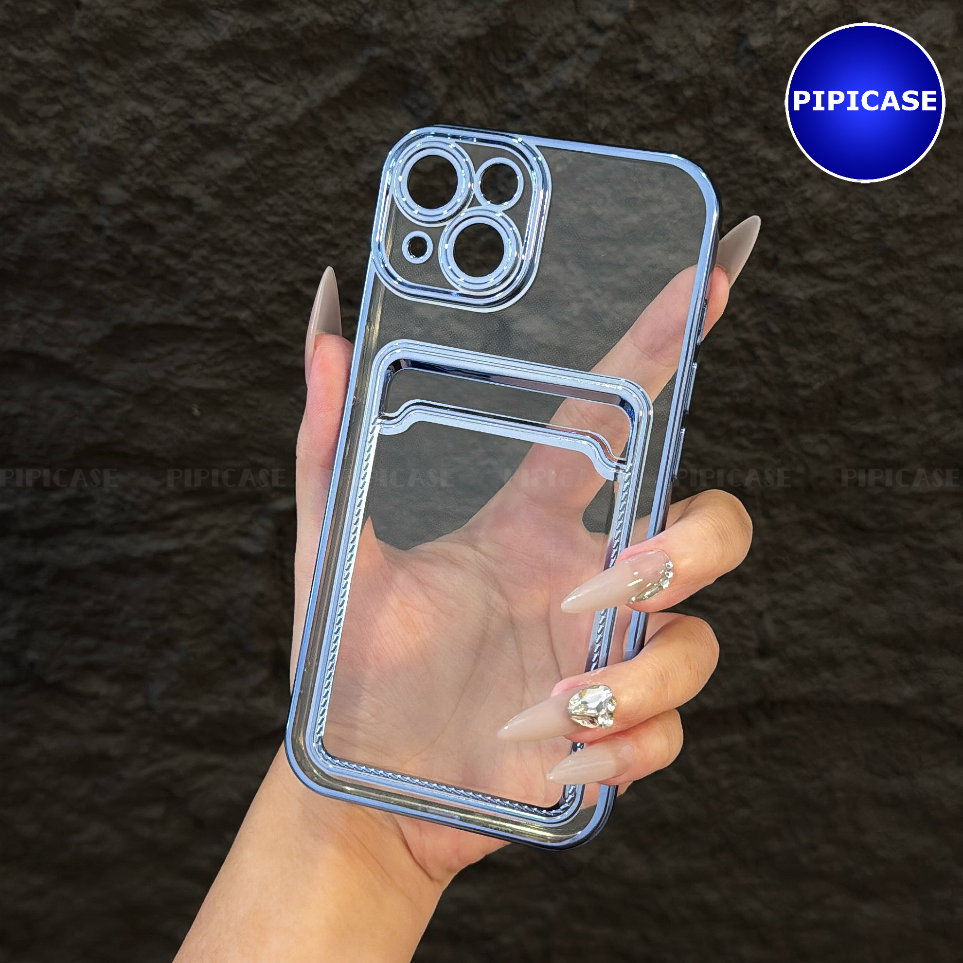 Ốp Lưng iPhone 14 - Ốp Thẻ - Xanh Dương_thumbnail_13