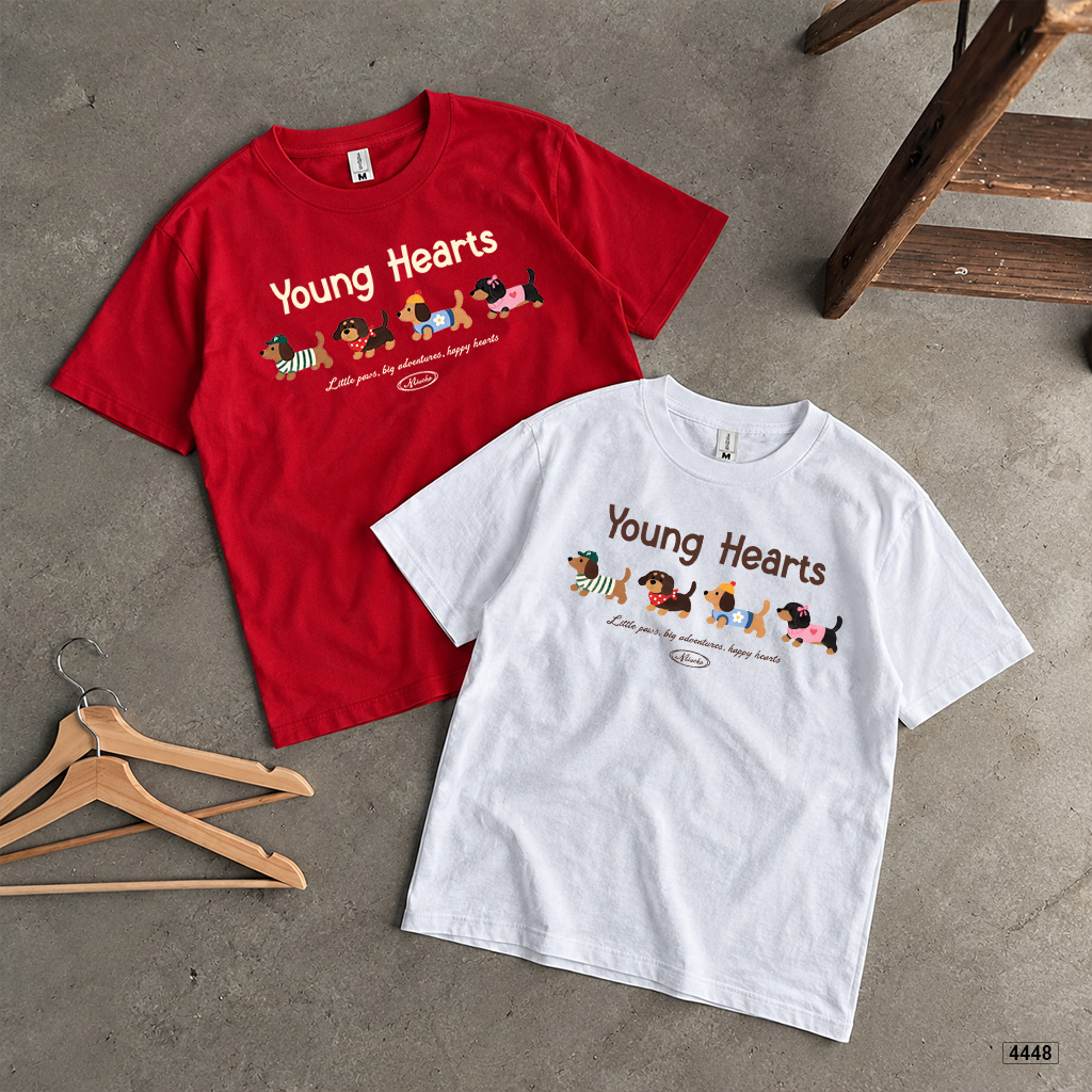 Áo baby tee Hàn Quốc young hearts form tôn dáng Miucho 4448_thumbnail_6