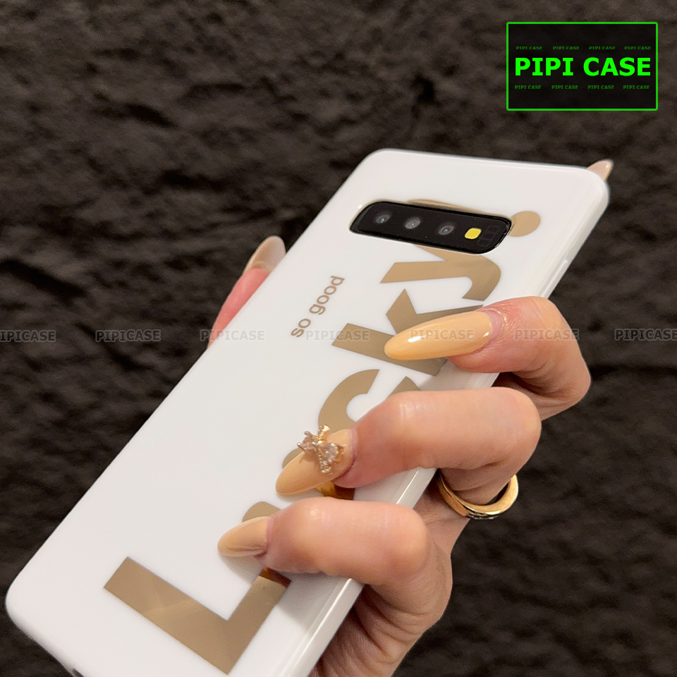 Ốp Lưng Samsung S10 Plus - Lucky - Trắng_thumbnail_2