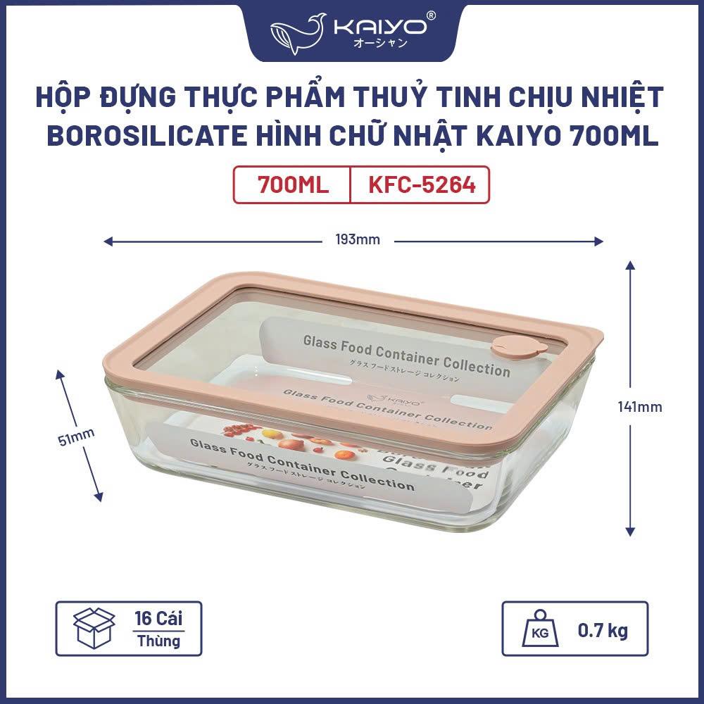 SET Hộp Thủy Tinh Chịu Nhiệt Borosilicate Nắp Thủy Tinh Kaiyo_thumbnail_9