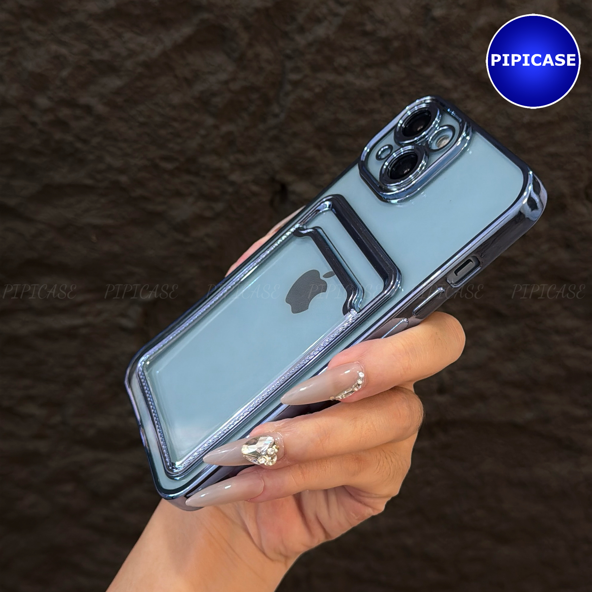 Ốp Lưng iPhone 14 - Ốp Thẻ - Xanh Dương_thumbnail_21
