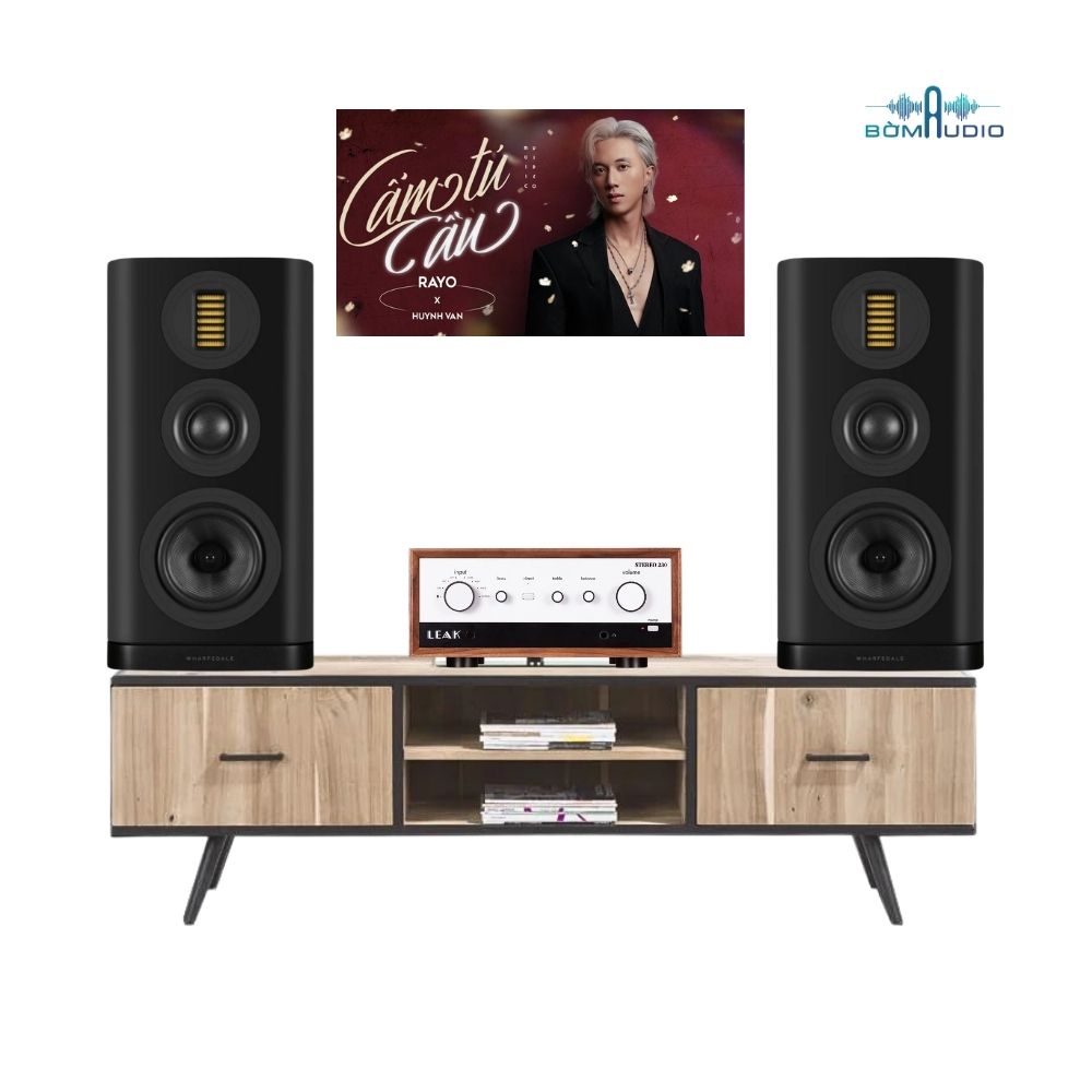Combo Amply LEAK STEREO 230 + Loa Bookshelf WHARFEDALE EVO 5.2 - LEW2_thumbnail_1