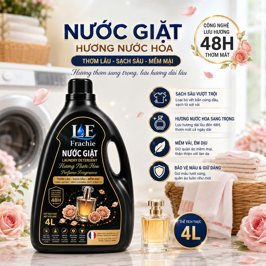 Nước Giặt Cao LE Frachie 4L