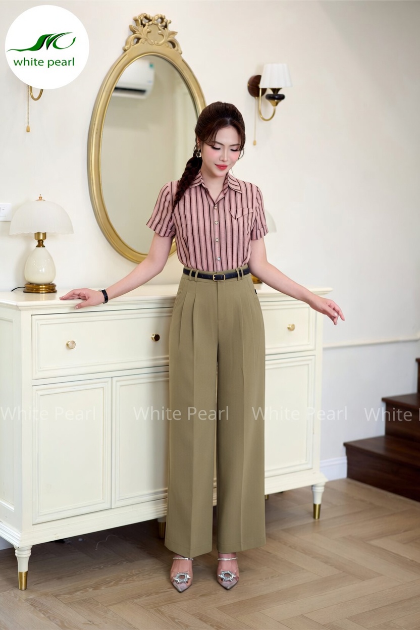 Quần Suông 2 Ly Cotton