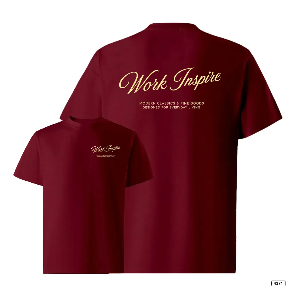 Áo thun nam form rộng Work Inspire TeePrint 4371_thumbnail_18