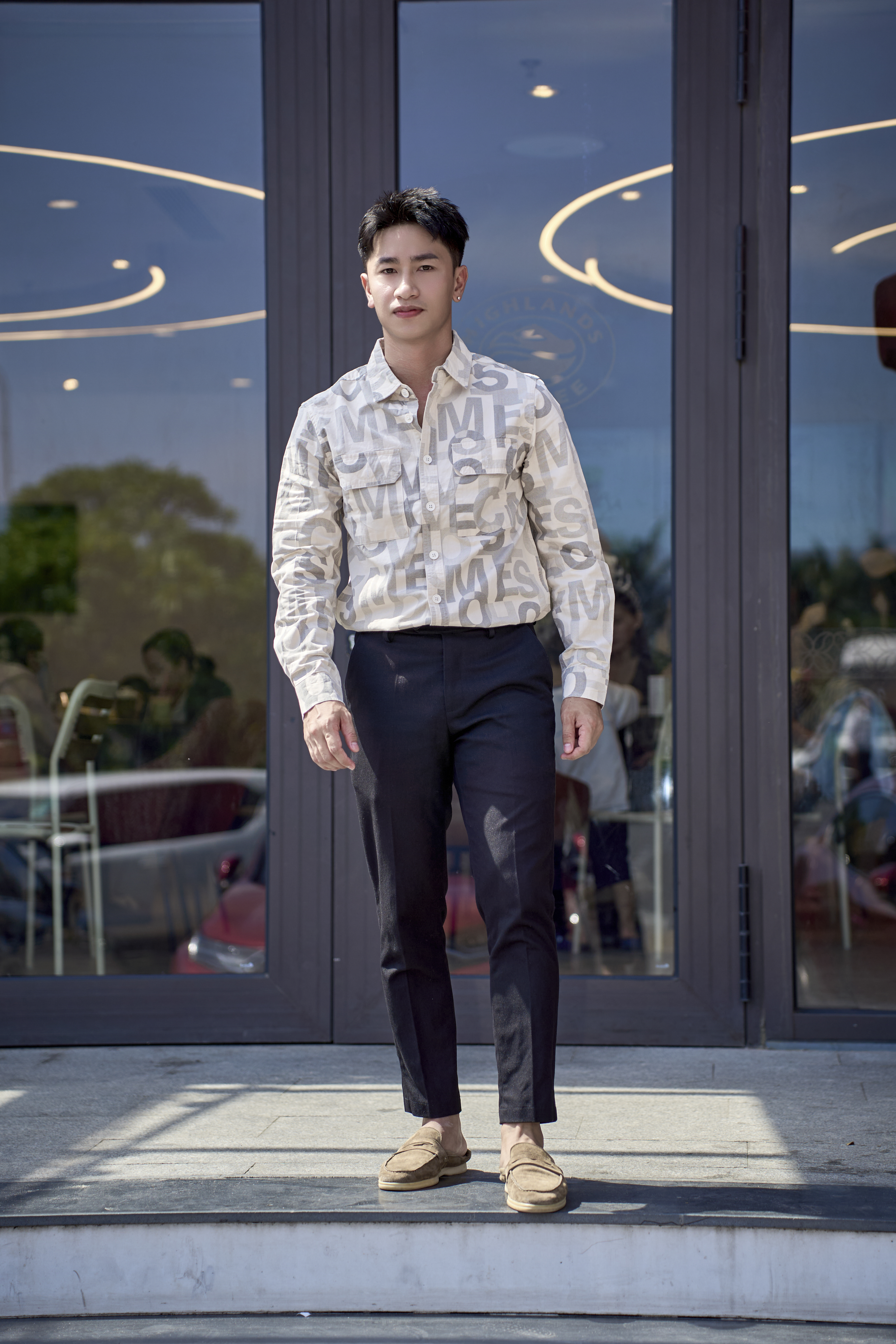 SA120 - Áo Sơ Mi Nam Tay Dài Phong Cách Nhật Bản In Chữ Mẫu Quả Mơ Trắng Chất Cotton Mềm Mại_thumbnail_10