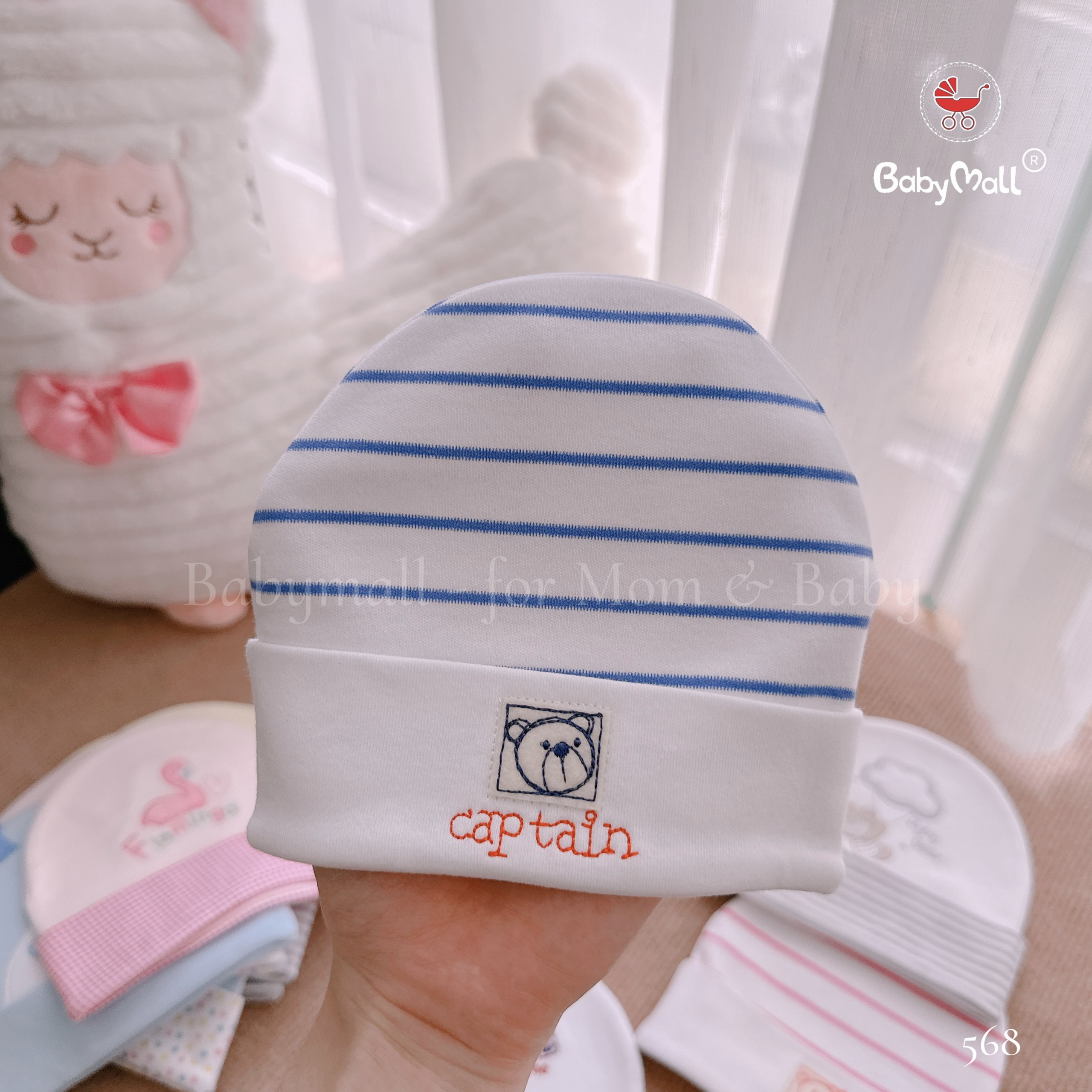 SALE KO ĐỔI TRẢ- Nón sơ sinh Thái Baby