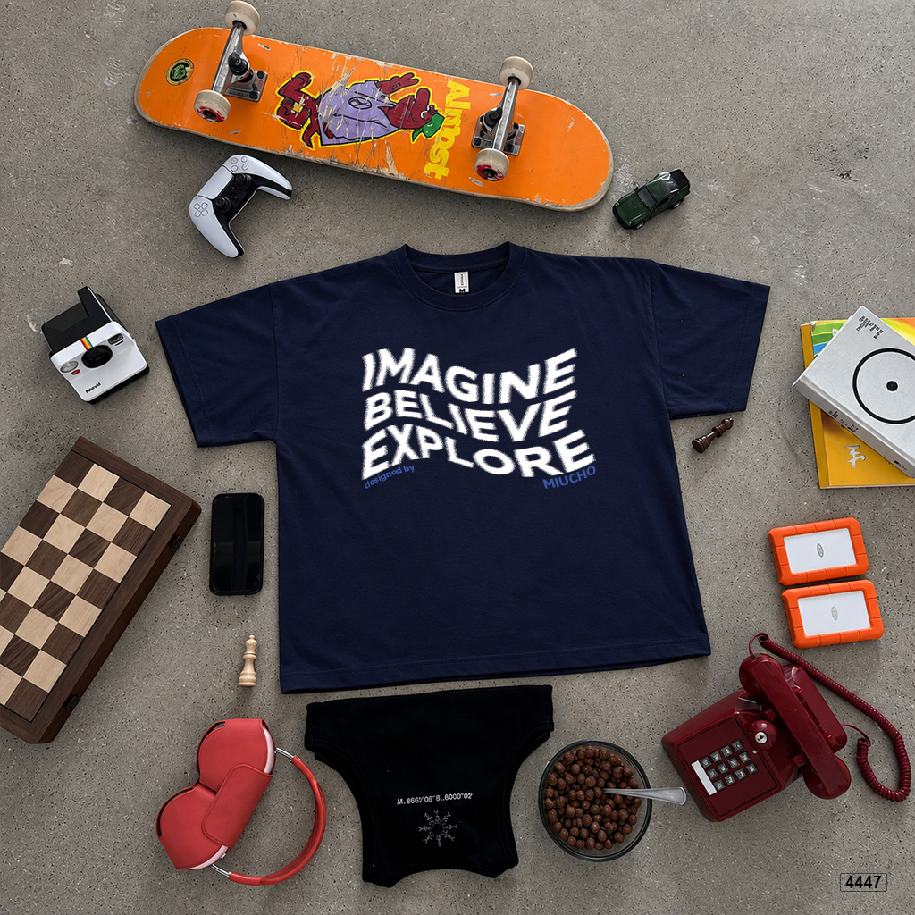 Áo baby tee Hàn Quốc form ôm imagine believe Miucho 4447_thumbnail_6