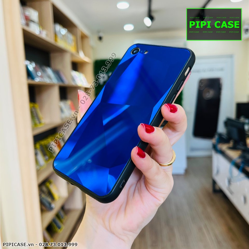 Ốp Lưng iPhone 7 / 8 - Kim Cương 6D - Xanh_thumbnail_4