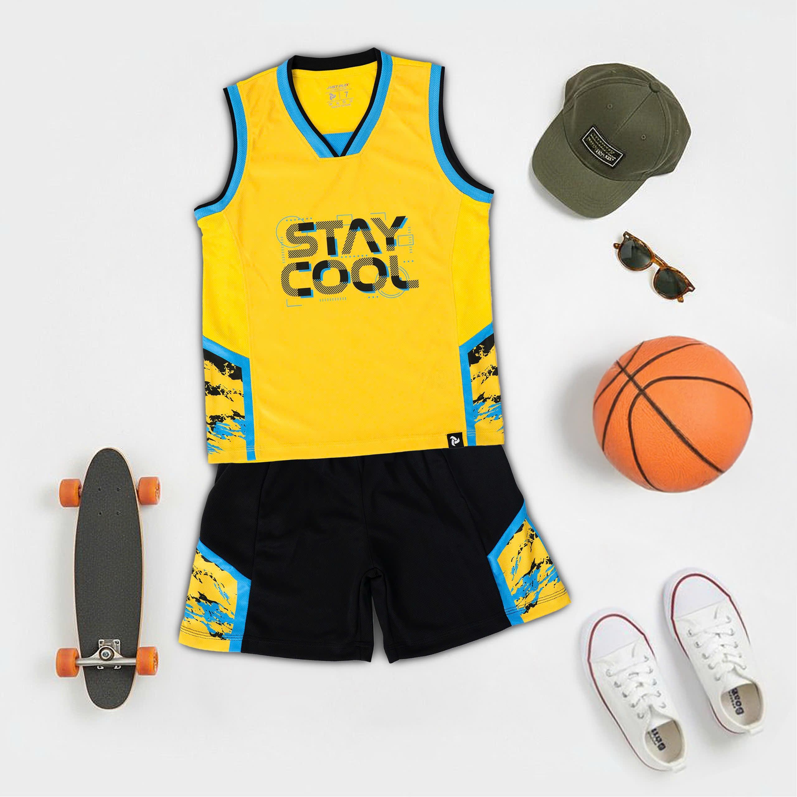 Bộ Thể Thao Trẻ Em Just Play KID06 Ba Lỗ Thun Mè Cao Cấp Thoáng Khí Thể Thao Đương Đại_thumbnail_2