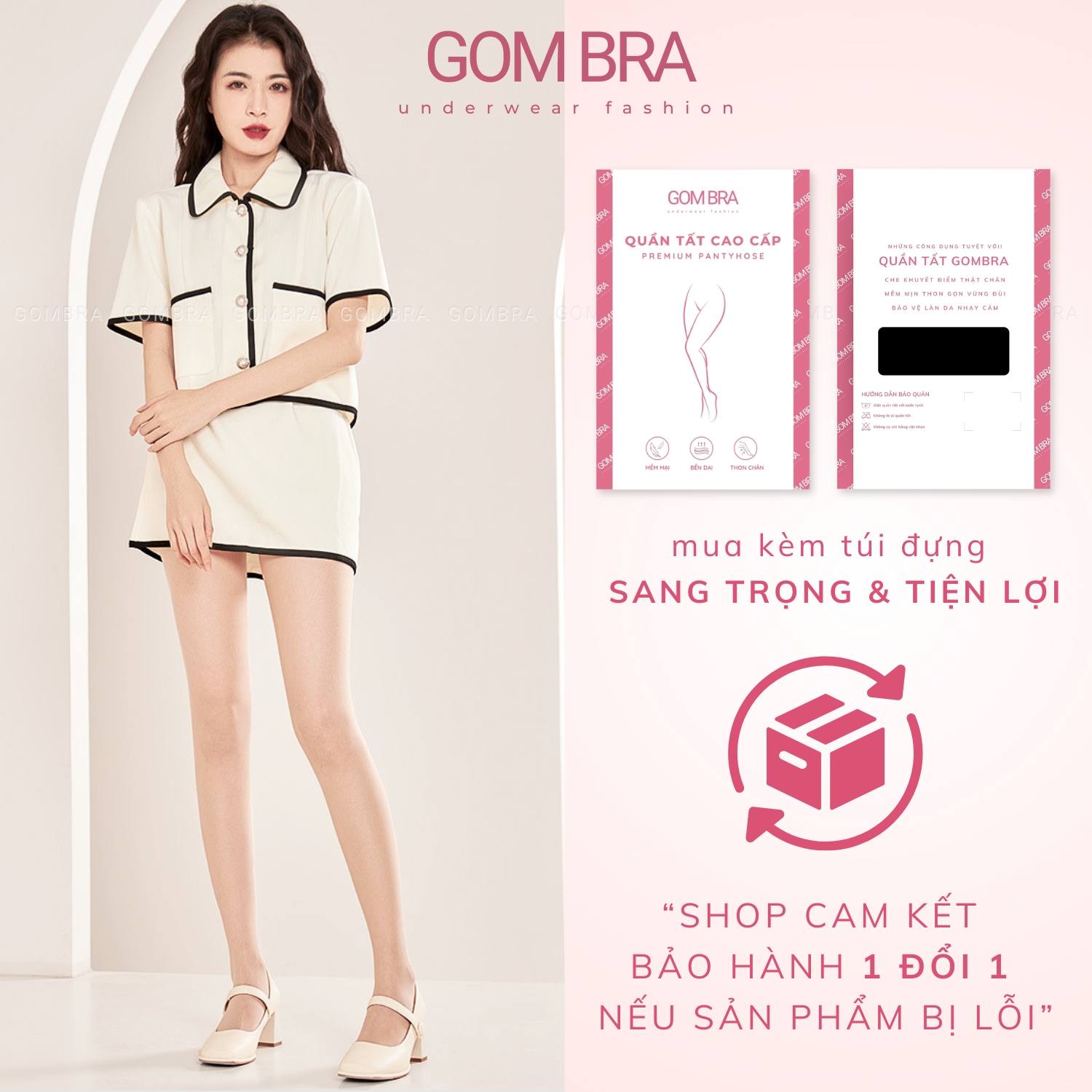 Quần tất đen che khuyết điểm Gom Bra, vớ quần nữ tàng hình mềm mịn co giãn bền dai - KAVE-A078_thumbnail_8