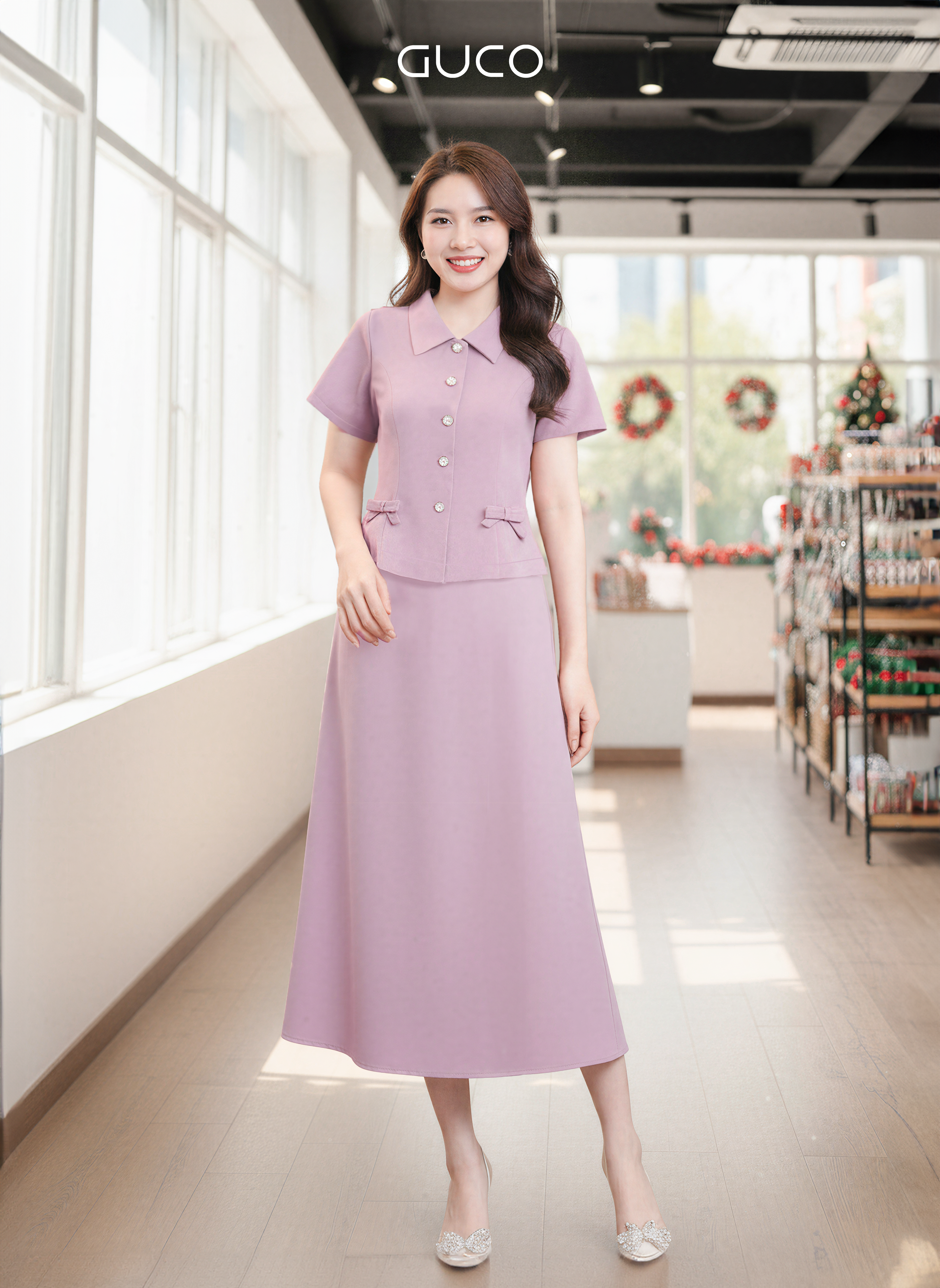 CHÂN VÁY XÒE CÔNG SỞ - HỒNG_thumbnail_2