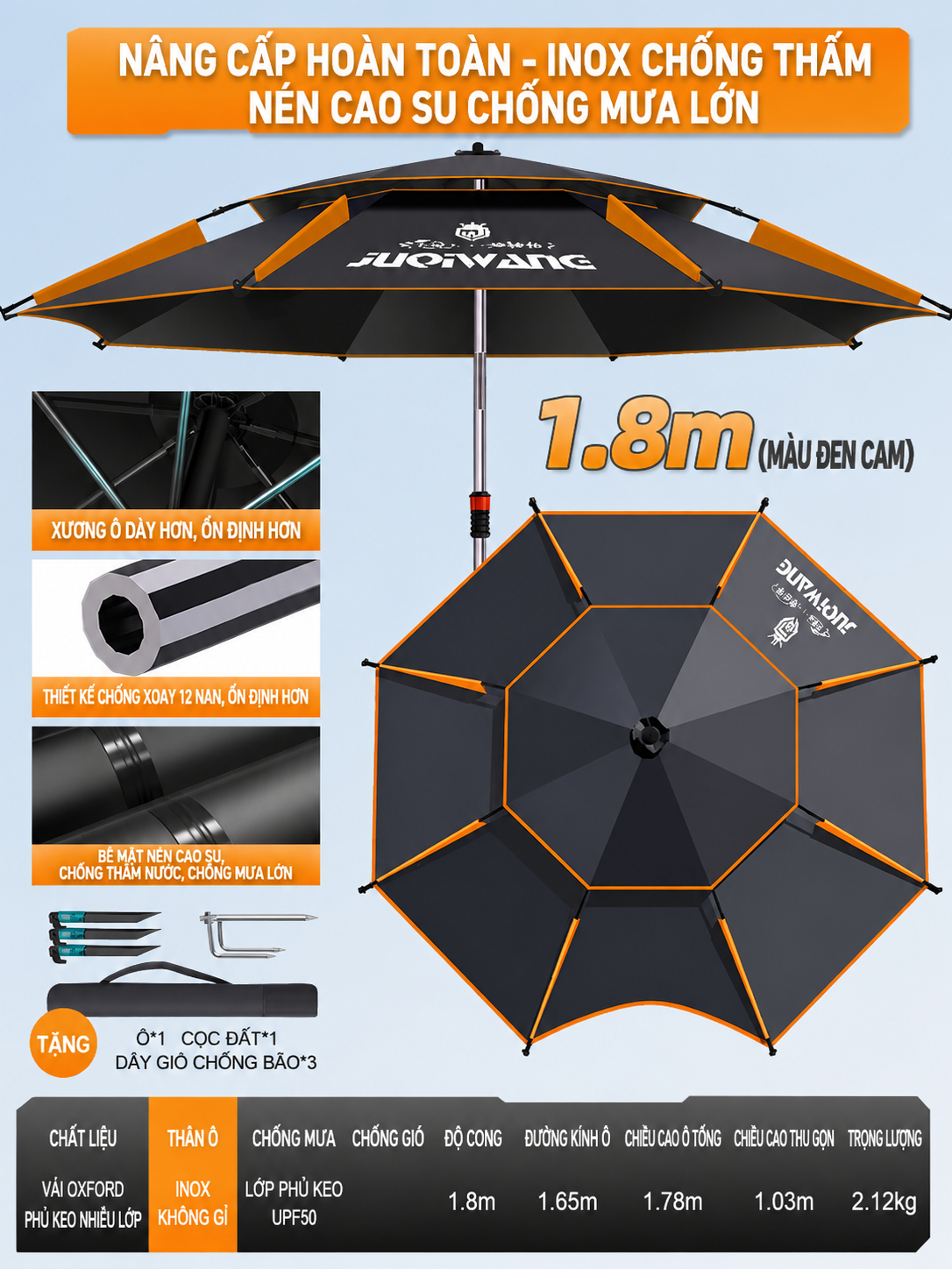 Ô đa năng chính hãng 1 khớp xoay 360 độ