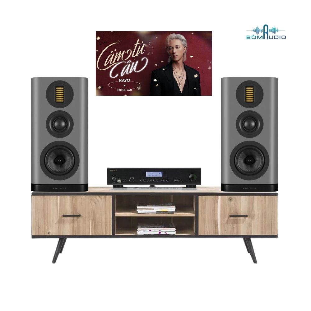 Combo Amply ROTEL A14MKII + Loa Bookshelf WHARFEDALE EVO 5.2 - ROW5_thumbnail_2