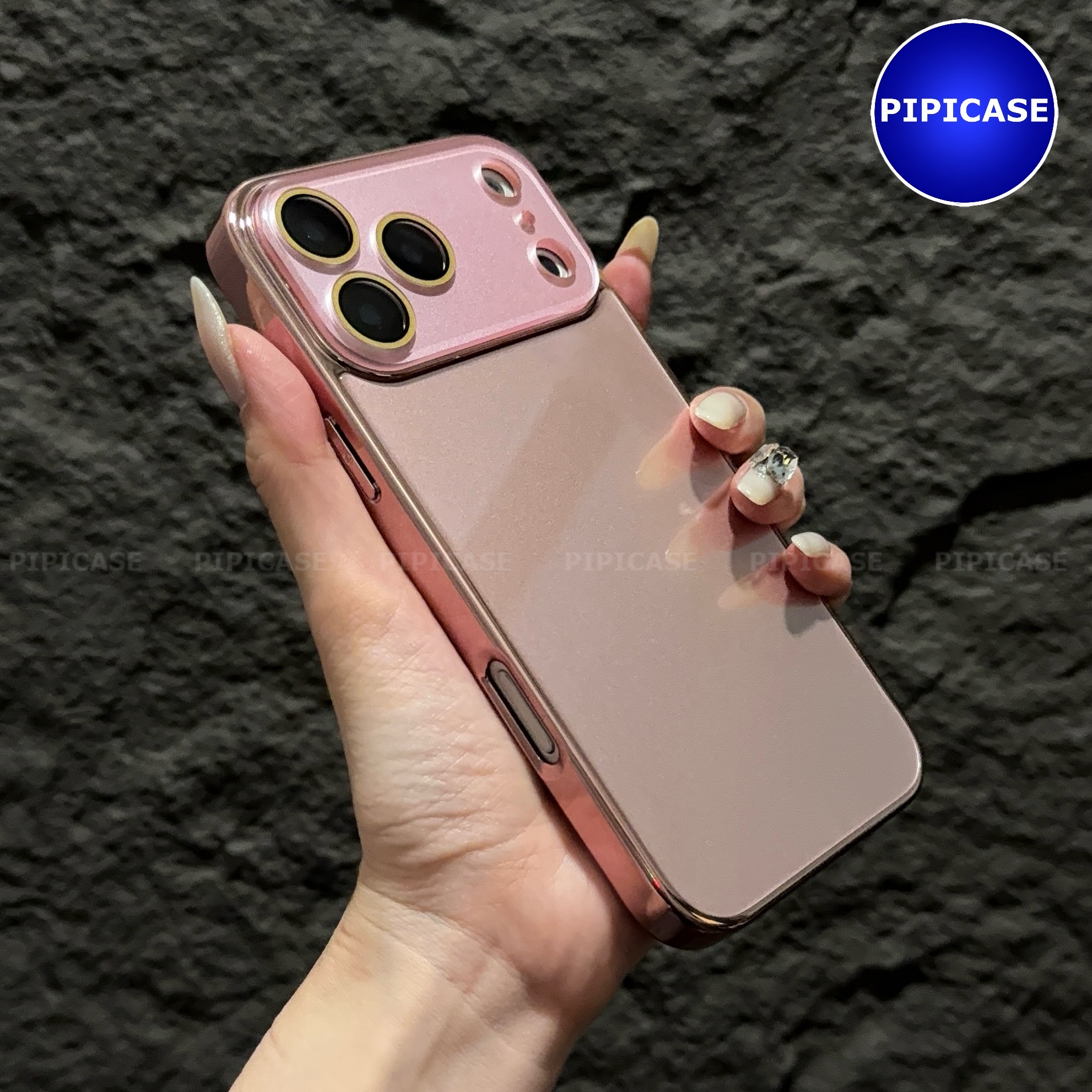 Ốp Lưng iPhone 17 Pro Max - Gash - Hồng Nhạt_thumbnail_3