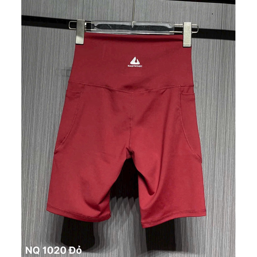 Yumii Sportswear Quần Ngố Thể Thao Tập Gym Yoga Nữ Naqi 1020 Dáng Ôm Body Vải Thun Lạnh Co Giãn Mát Thấm Hút Mồ Hôi_thumbnail_2