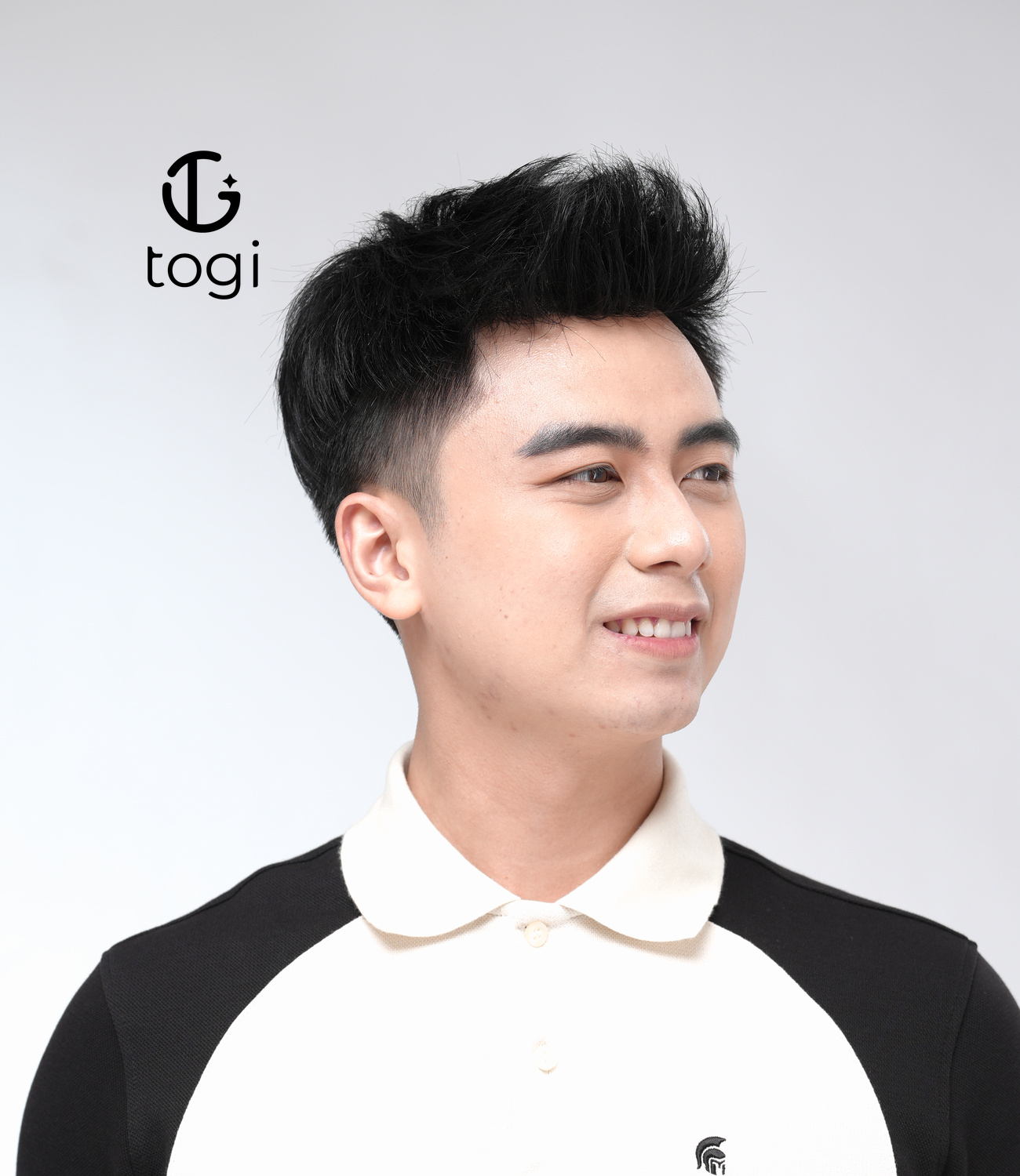 Tóc giả nam Short quiff cho tóc hói làm từ tóc thật_thumbnail_3