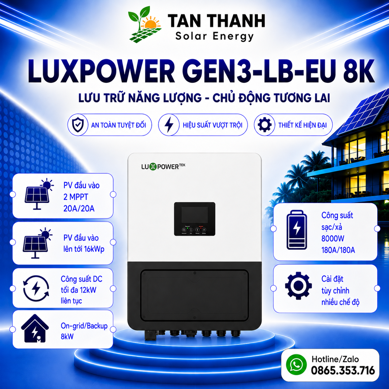 Luxpower Hybrid GEN3-LB-EU 8K