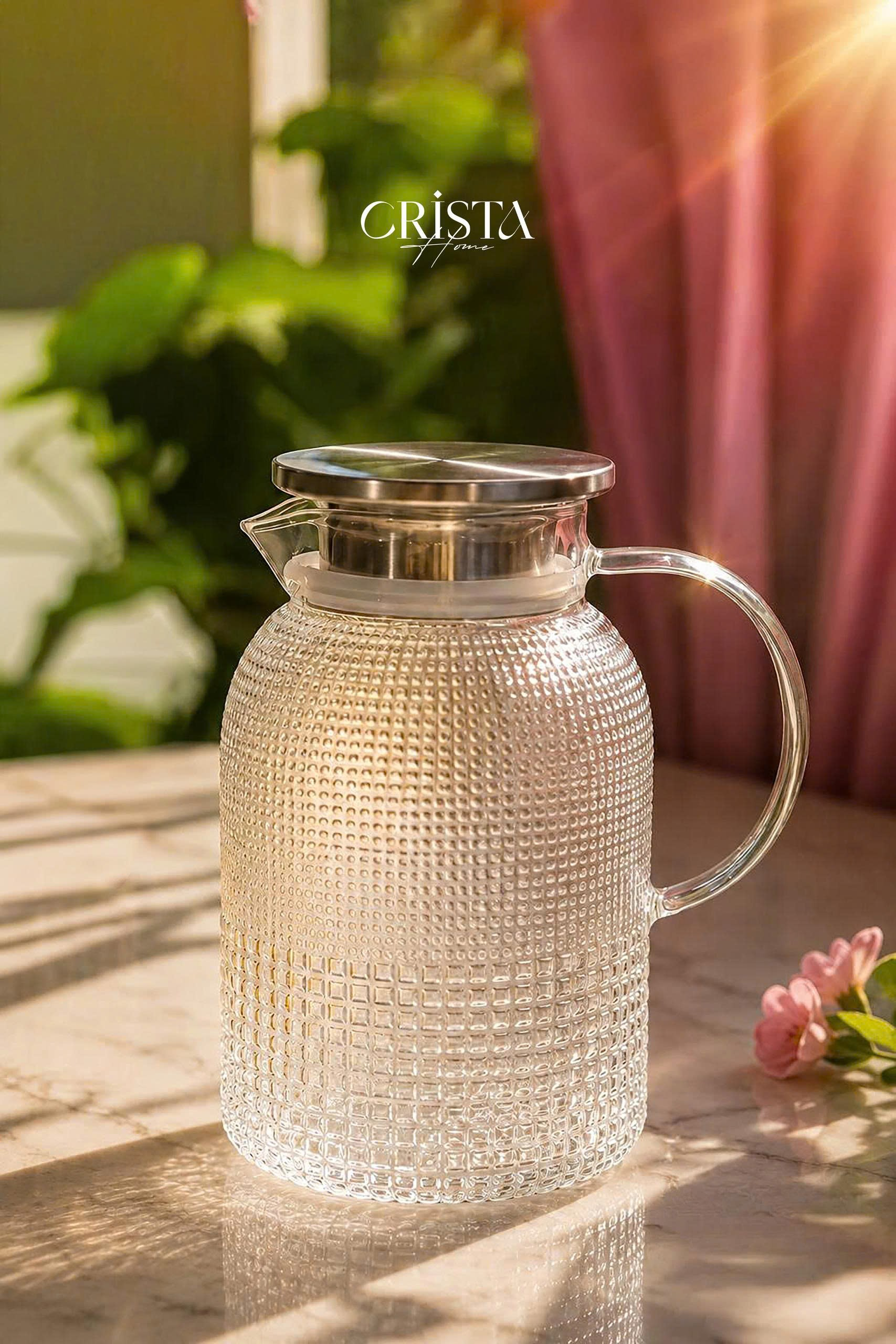 BÌNH THỦY TINH VÂN HẠT SƯƠNG MAI 1.5L CRISTA HOME_thumbnail_4