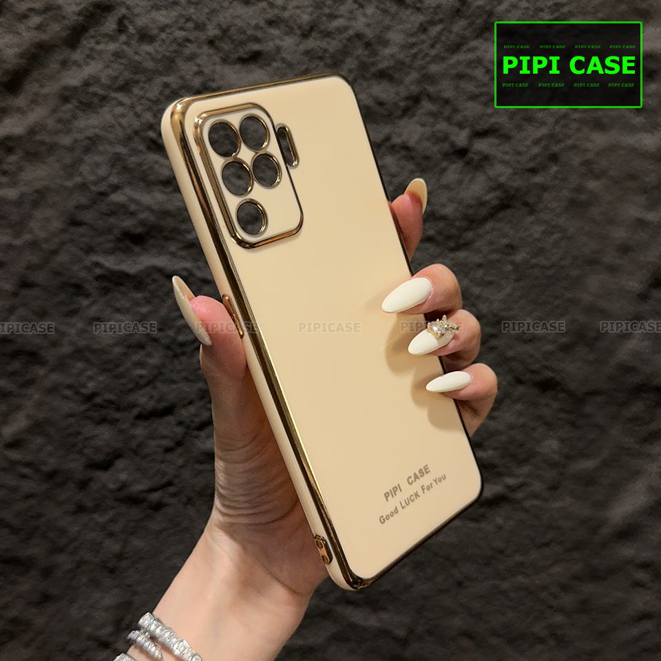 Ốp Lưng Oppo A94 - Royal - Vàng