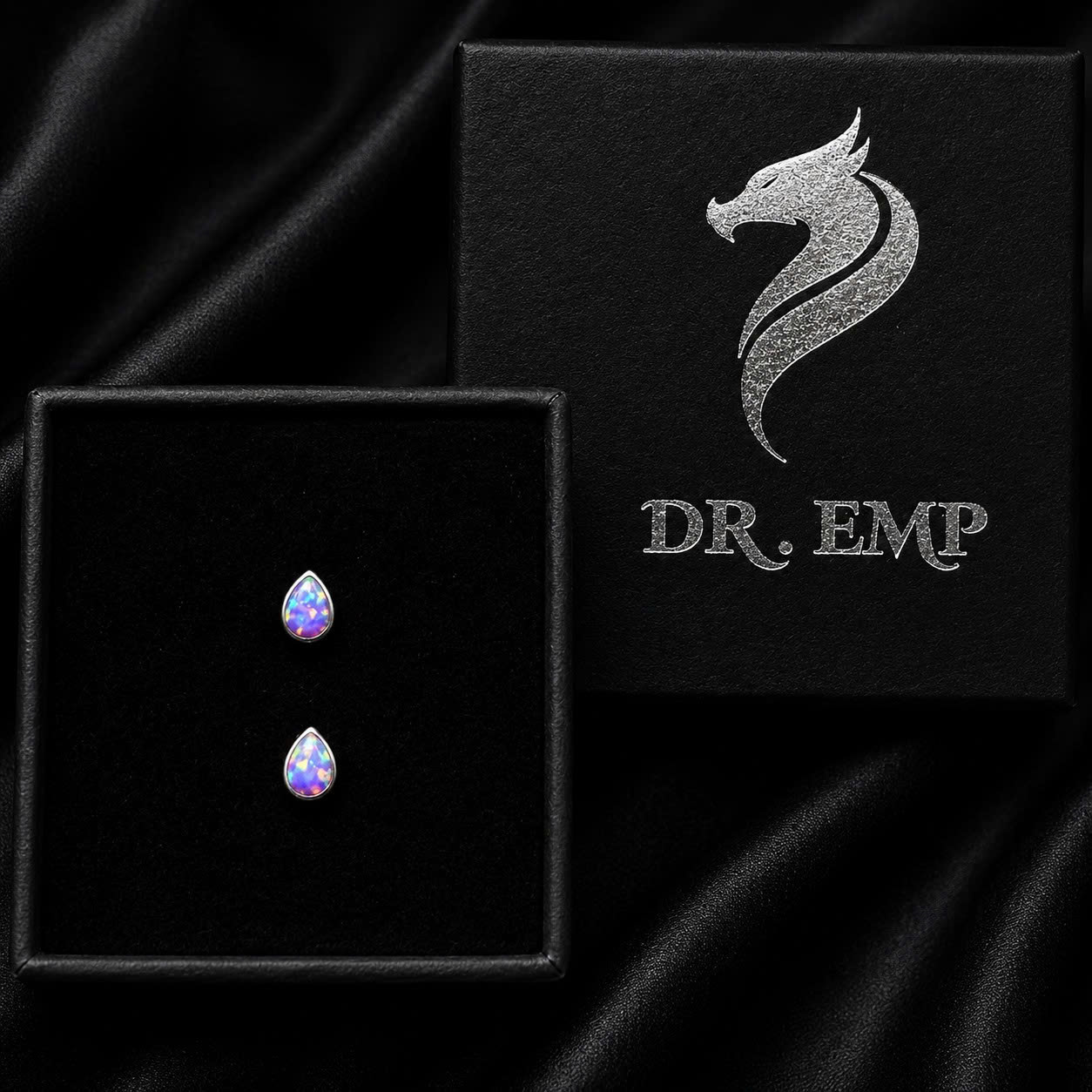 khuyên lưỡi titan giọt nước opal tím 3mm._thumbnail_2