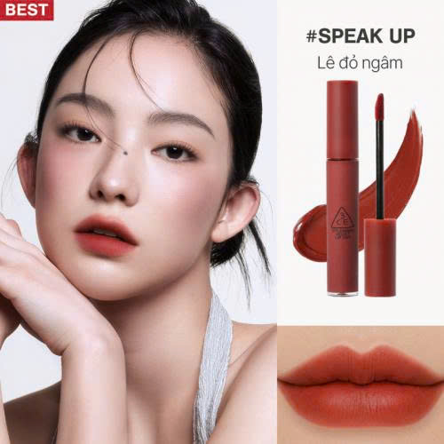 Son Kem Nhung Mịn 3Ce Velvet Lip Tint #Speak Up_thumbnail_1